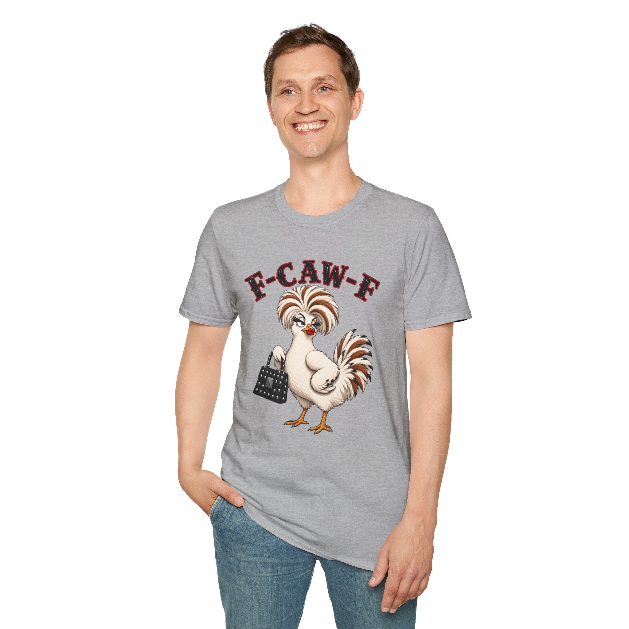 F-CAW-F Chicken Graphic T-Shirt