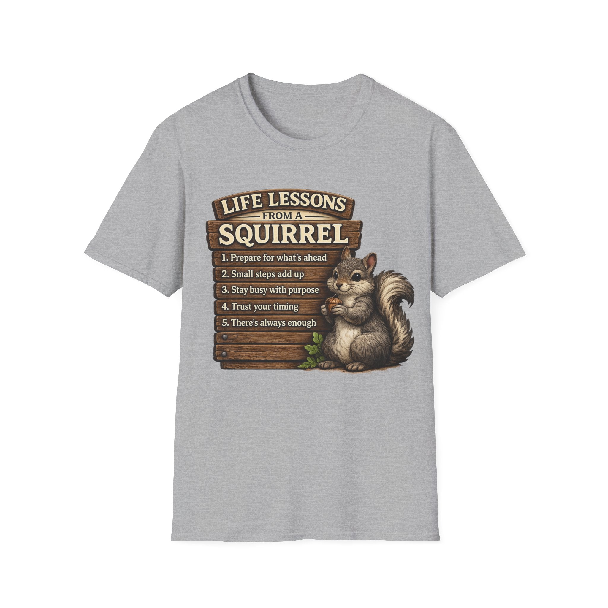 Squirrel Life Lessons T-Shirt