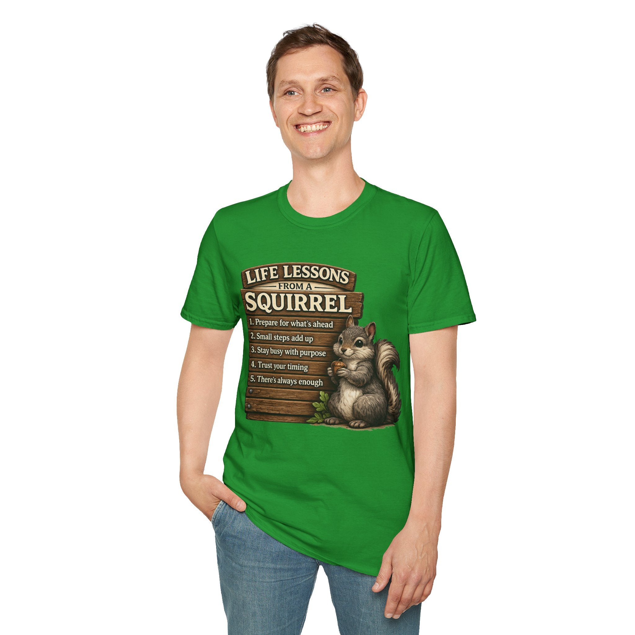 Squirrel Life Lessons T-Shirt