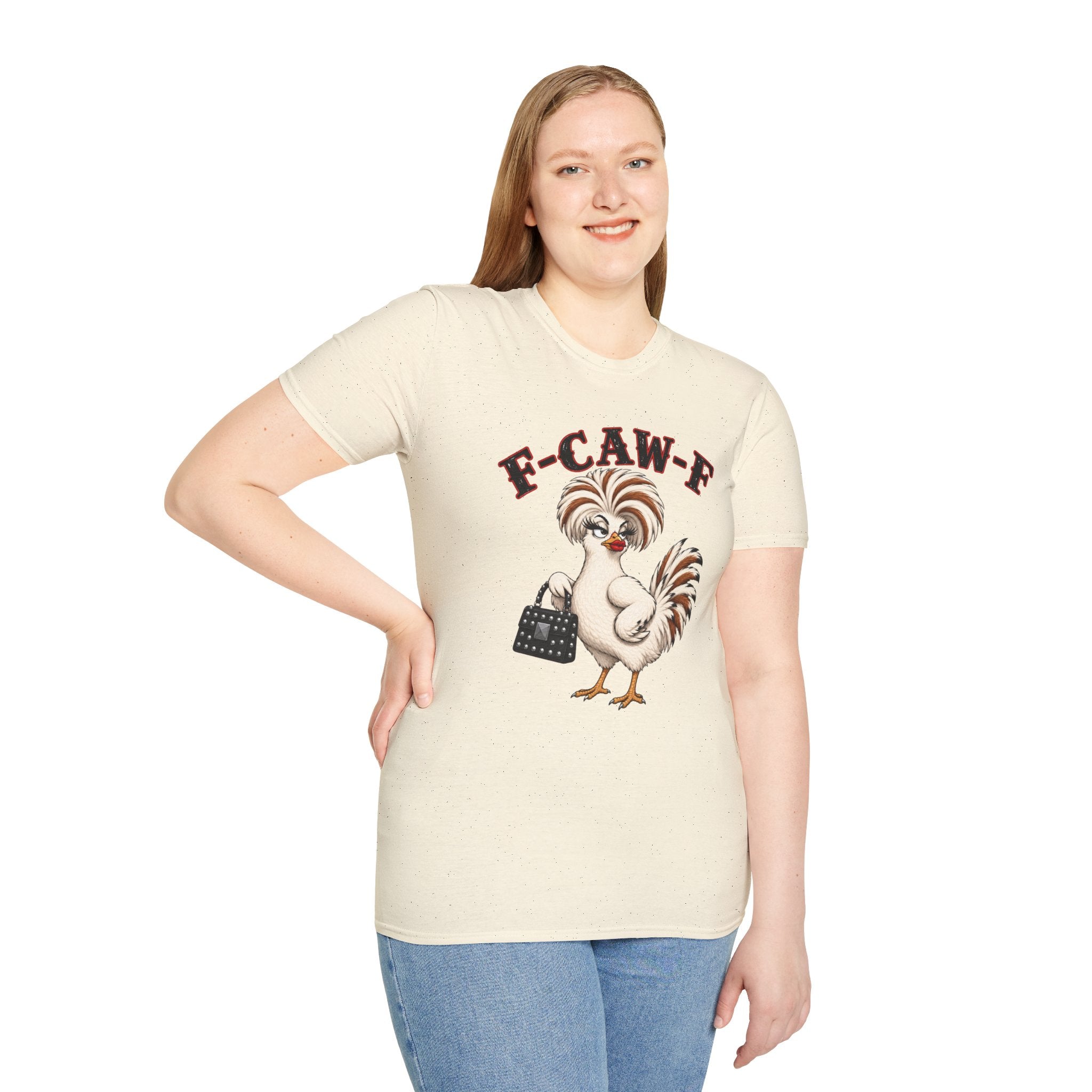 F-CAW-F Chicken Graphic T-Shirt