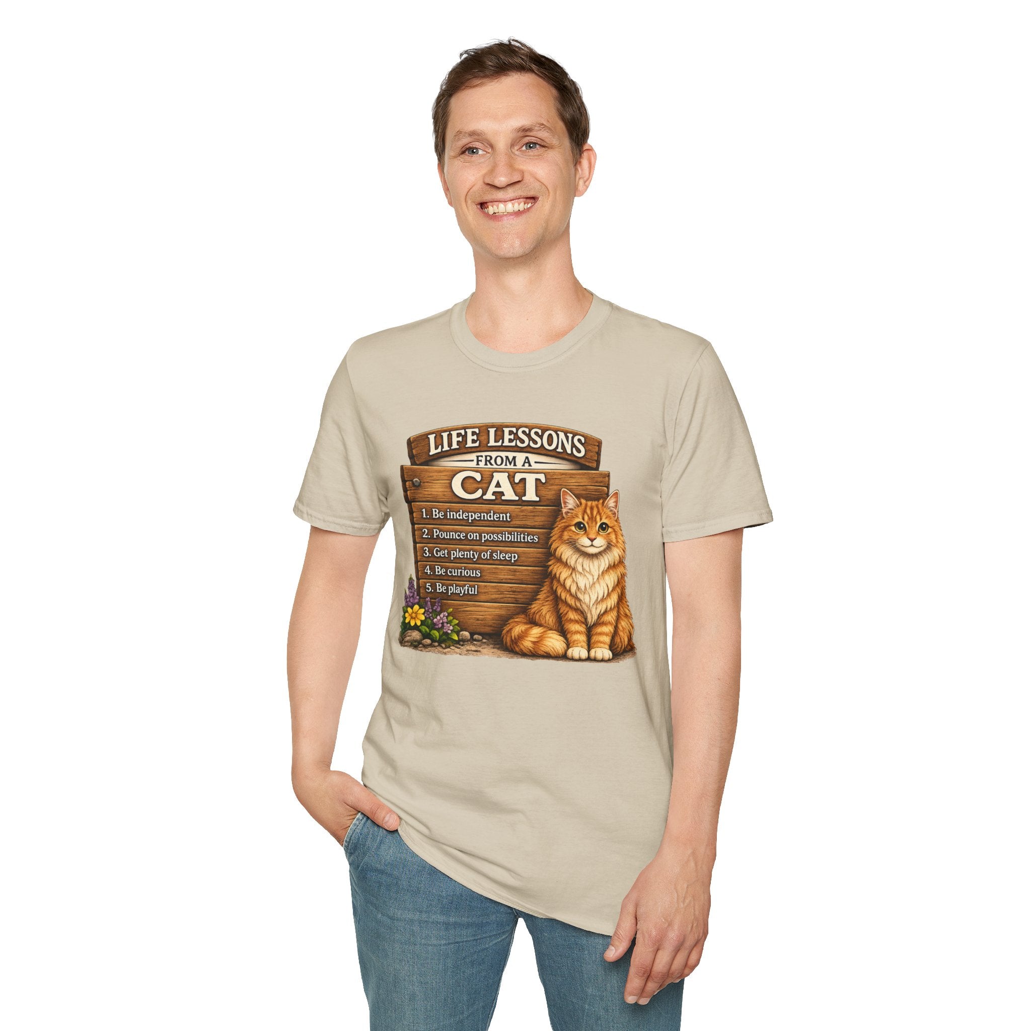 Life Lessons From a Cat T-Shirt
