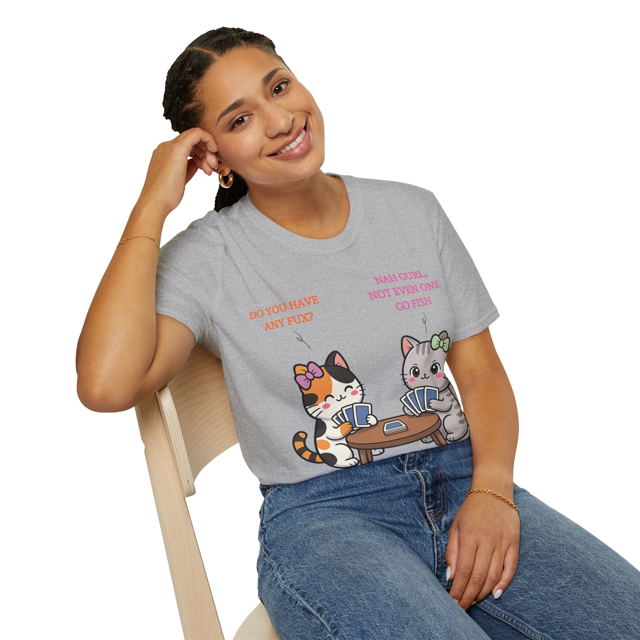 No Fux Go Fish Graphic Tee
