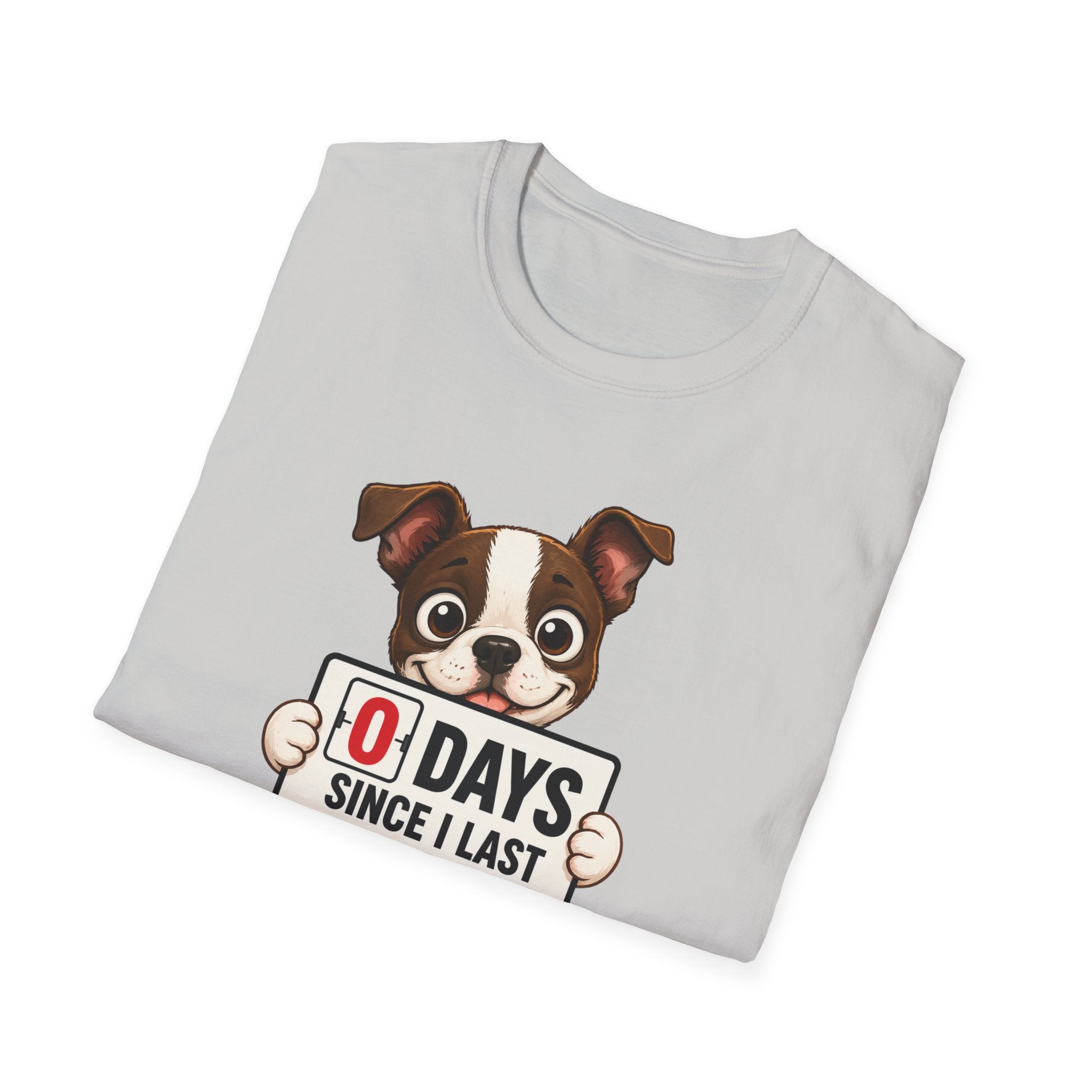 "0 Days Since I Last Behaved" T-Shirt
