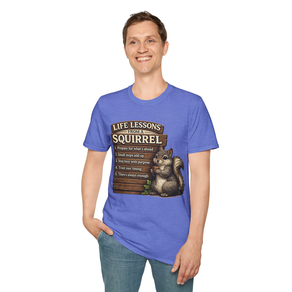 Squirrel Life Lessons T-Shirt