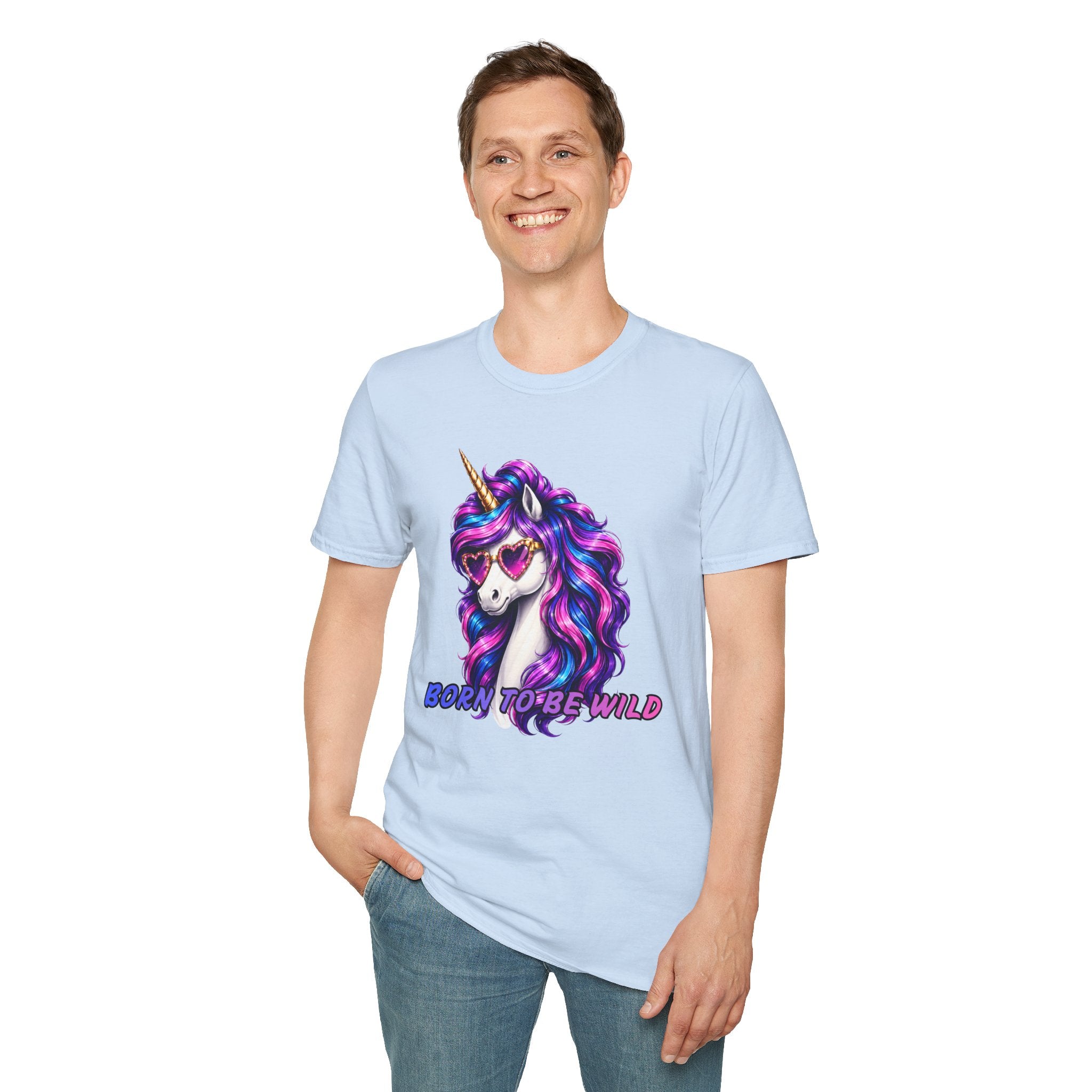 Born To Be Wild Unicorn Graphic Tee