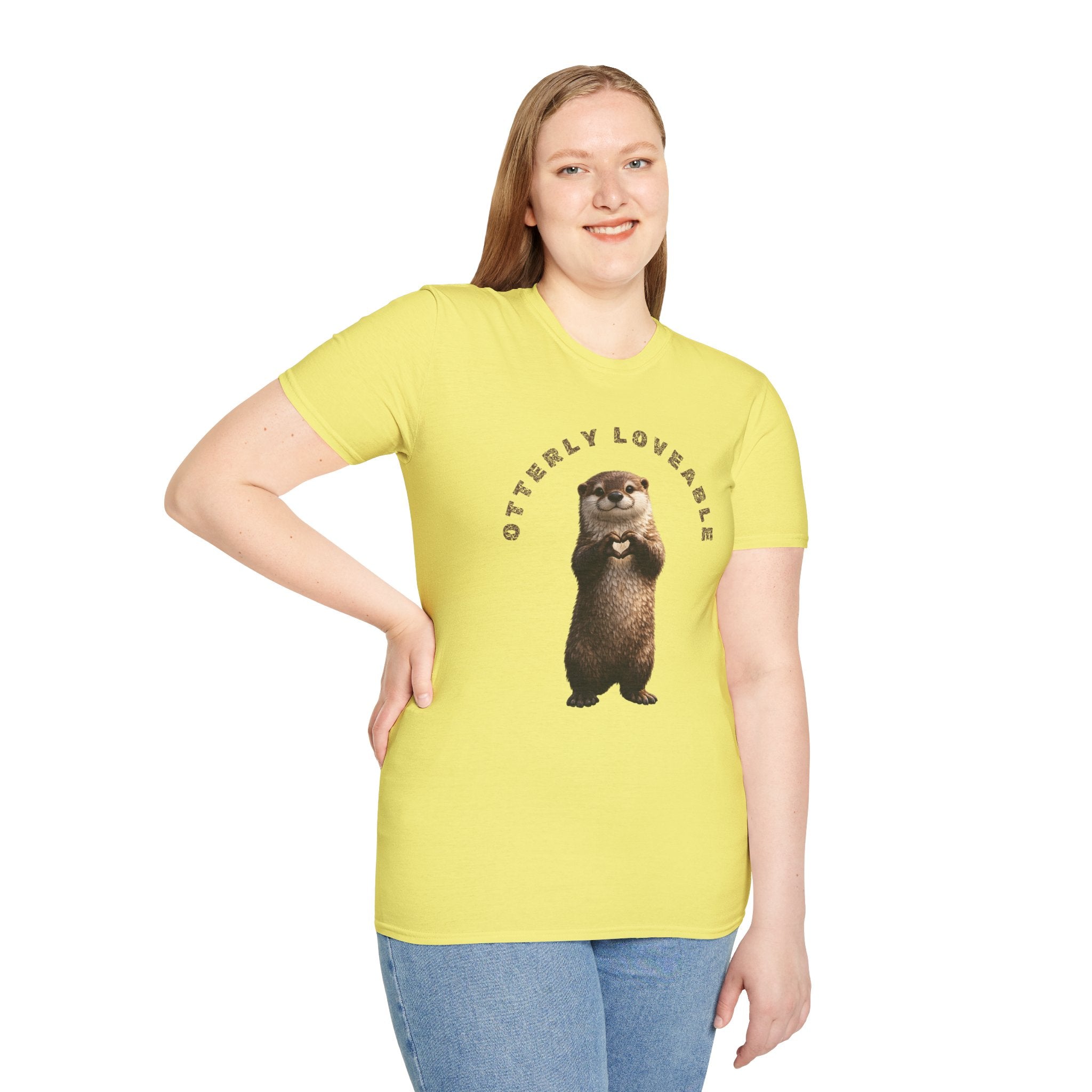 Otterly Loveable Otter Graphic Tee