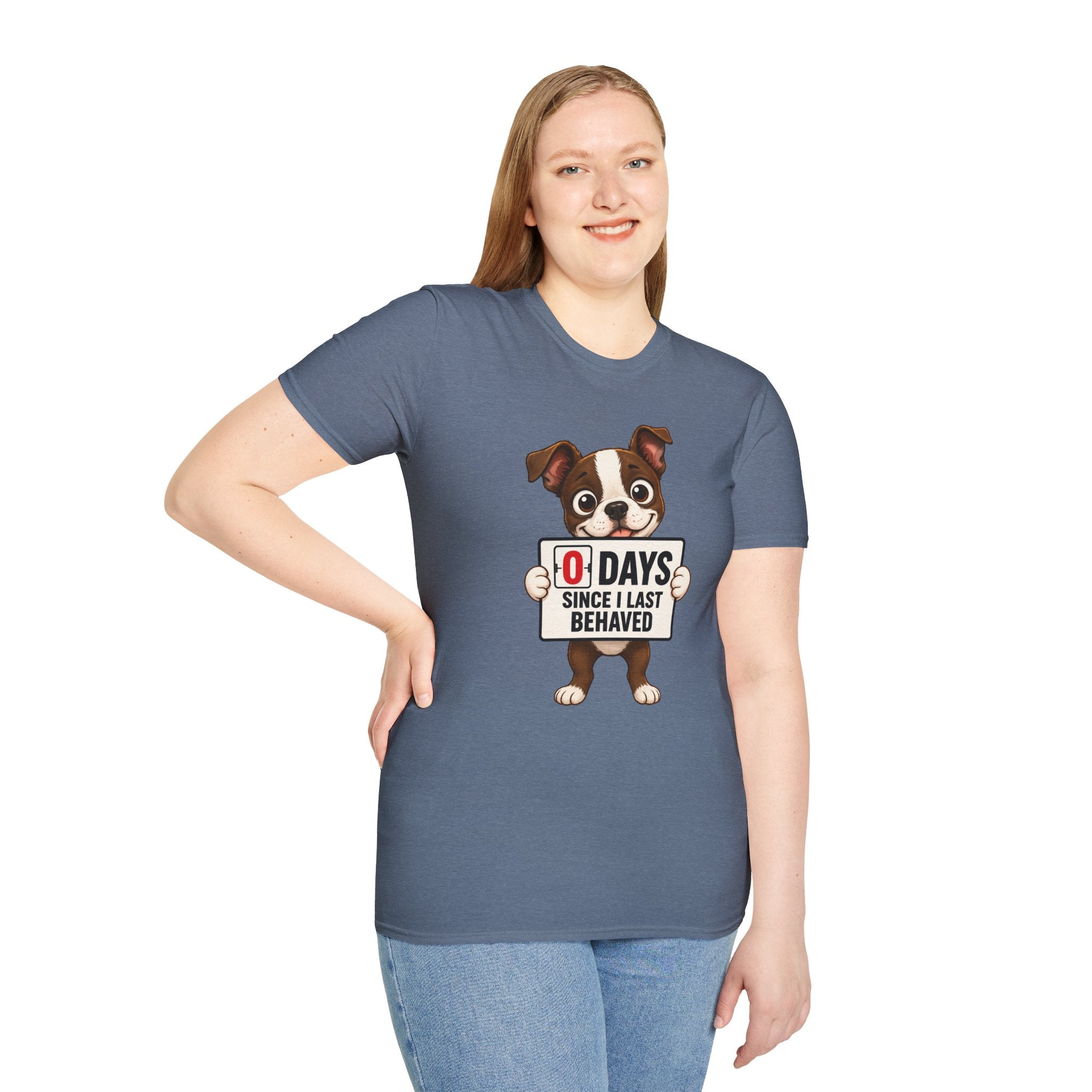 "0 Days Since I Last Behaved" T-Shirt