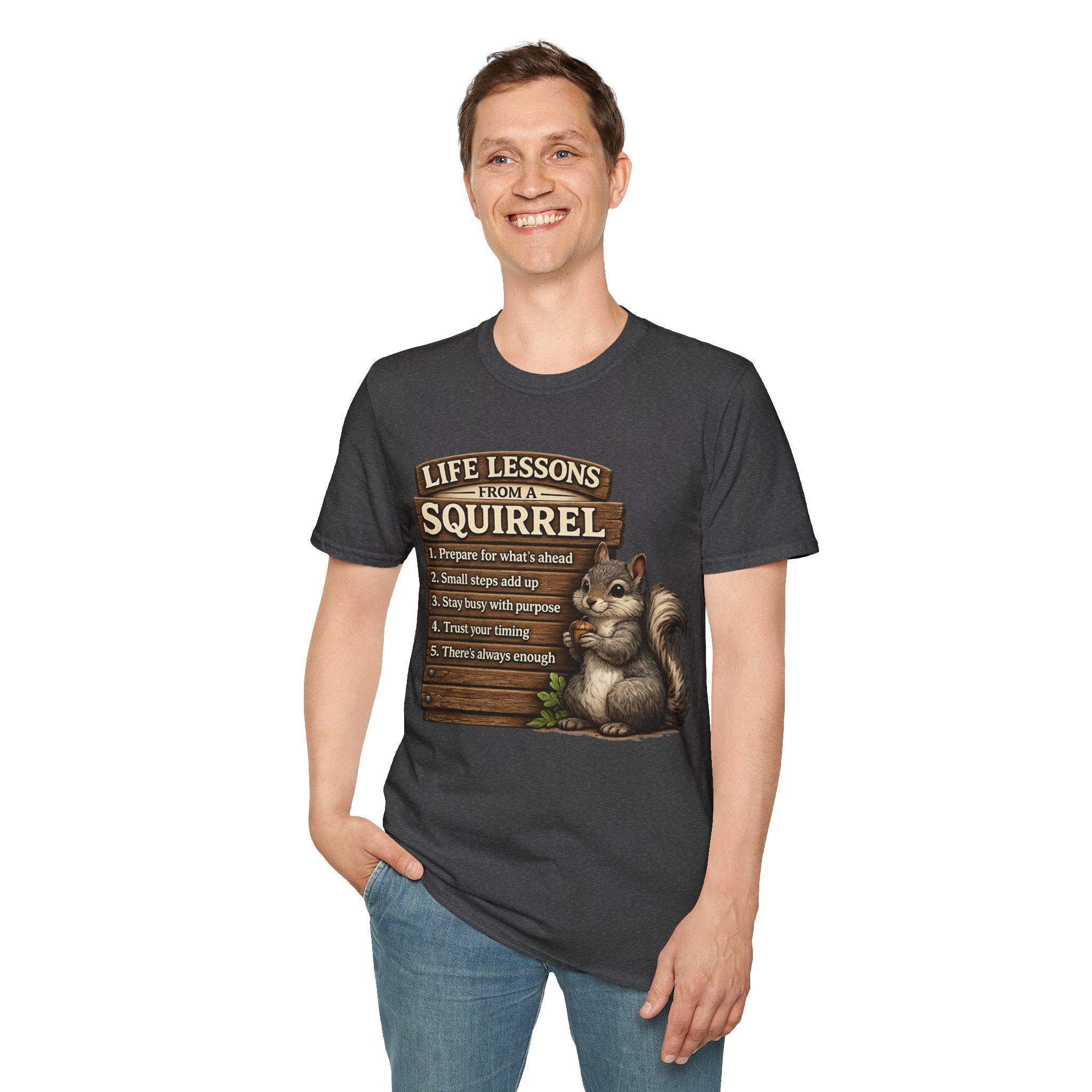 Squirrel Life Lessons T-Shirt