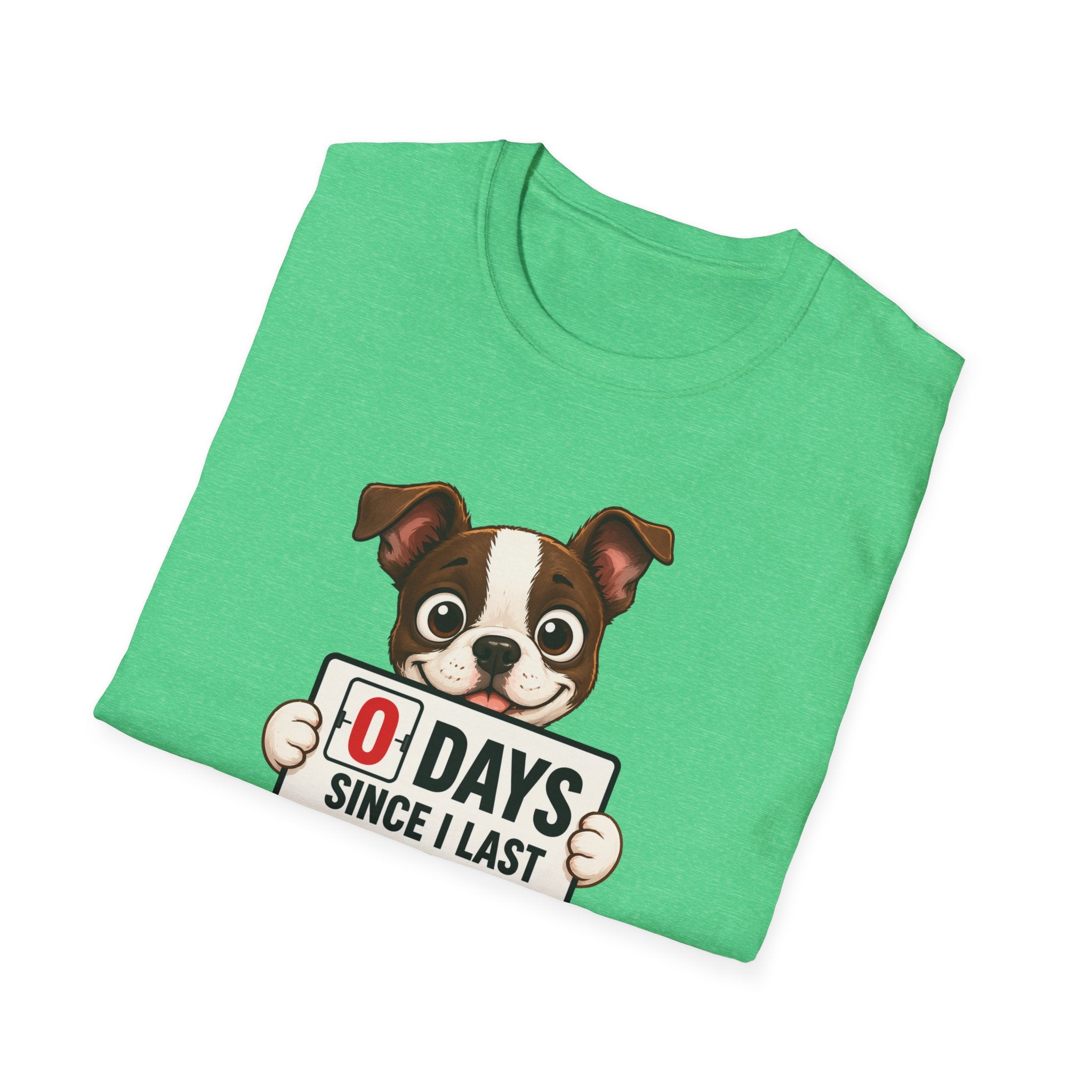 "0 Days Since I Last Behaved" T-Shirt