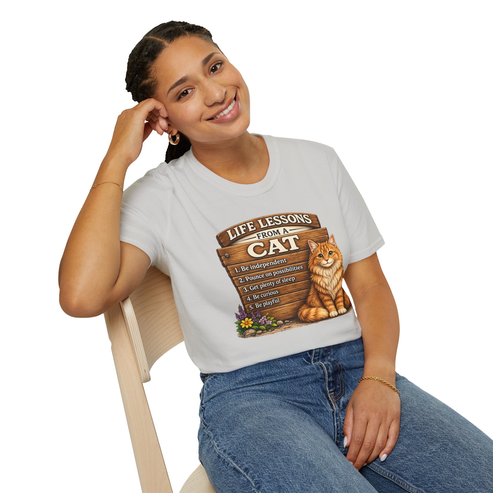 Life Lessons From a Cat T-Shirt
