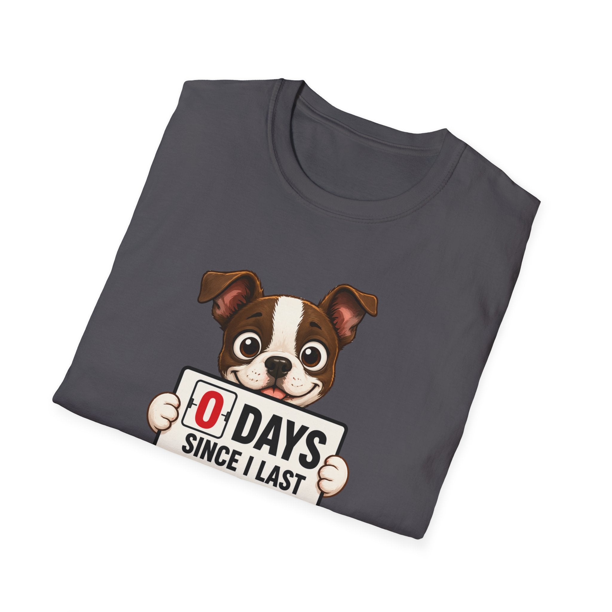 "0 Days Since I Last Behaved" T-Shirt
