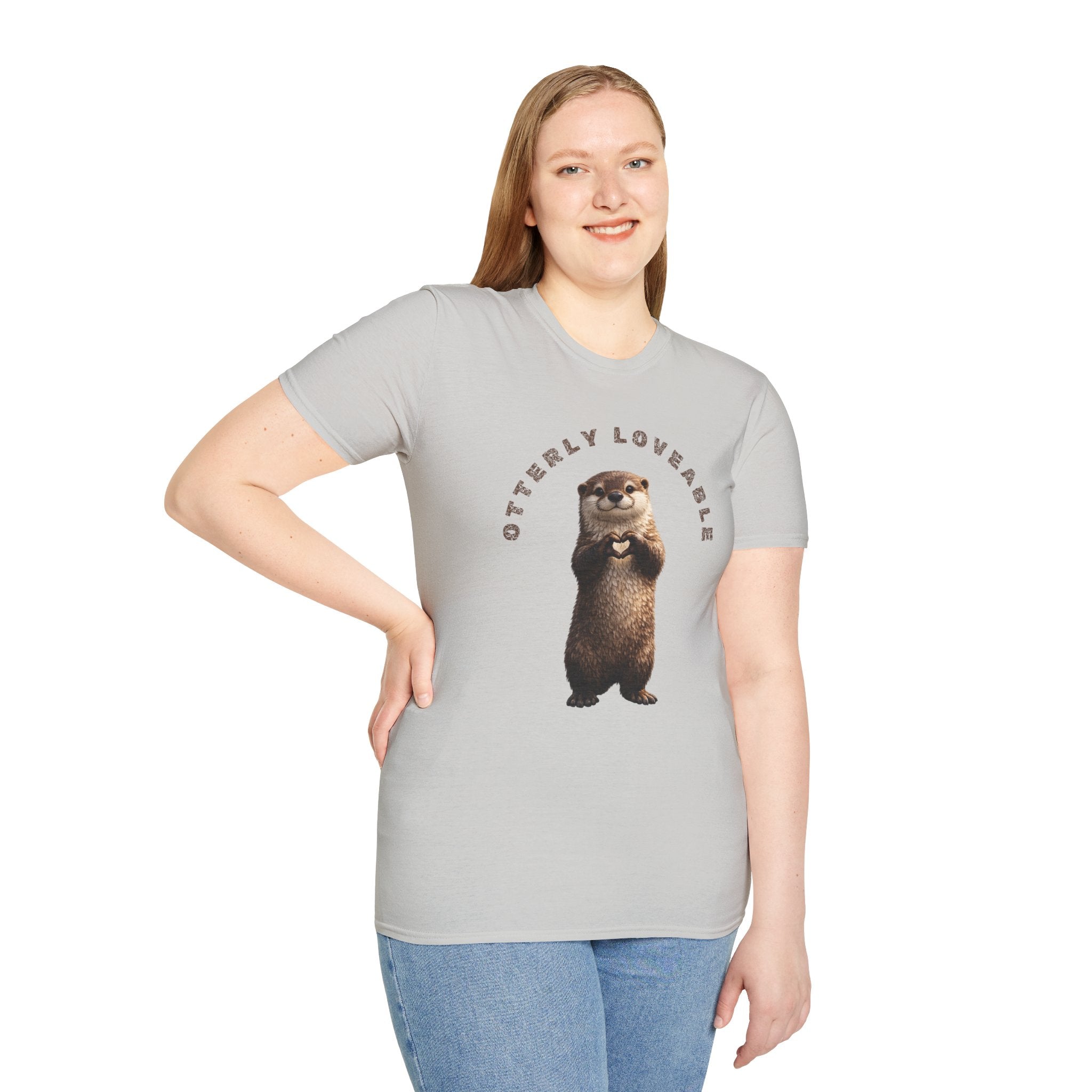 Otterly Loveable Otter Graphic Tee