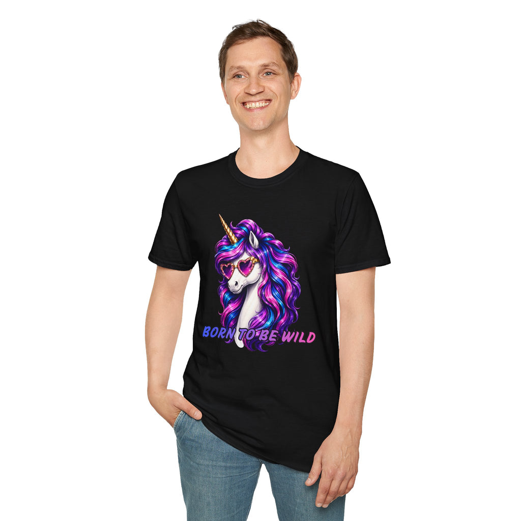 Born To Be Wild Unicorn Graphic Tee