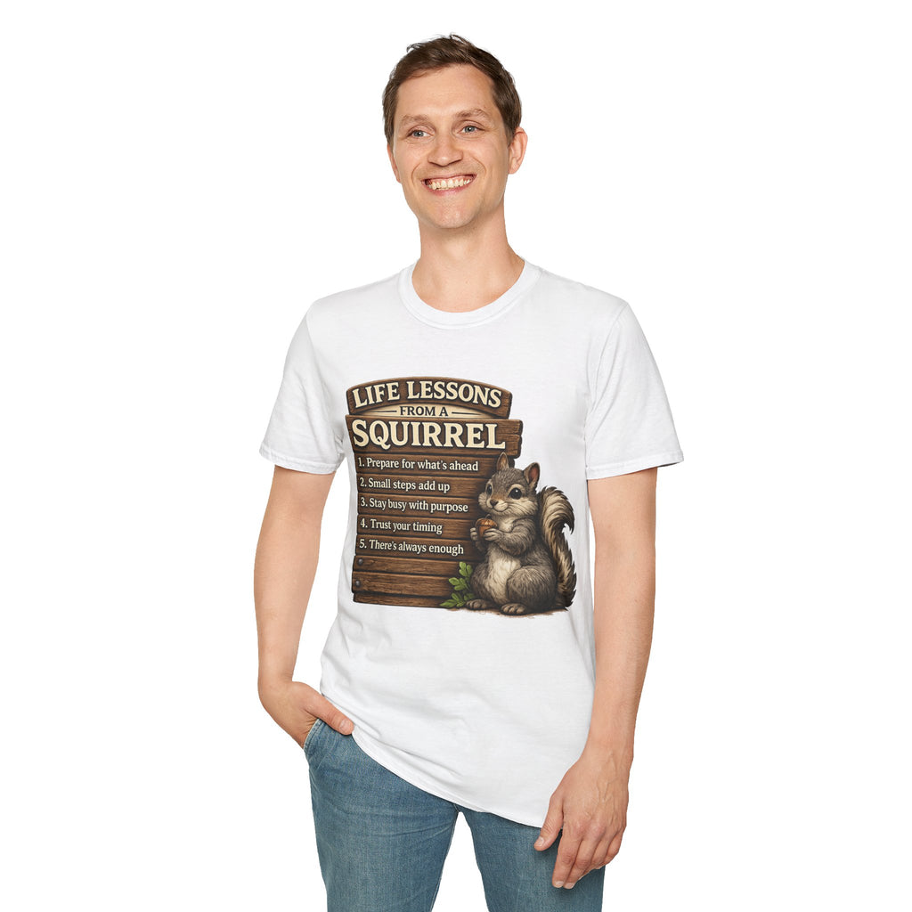 Squirrel Life Lessons T-Shirt