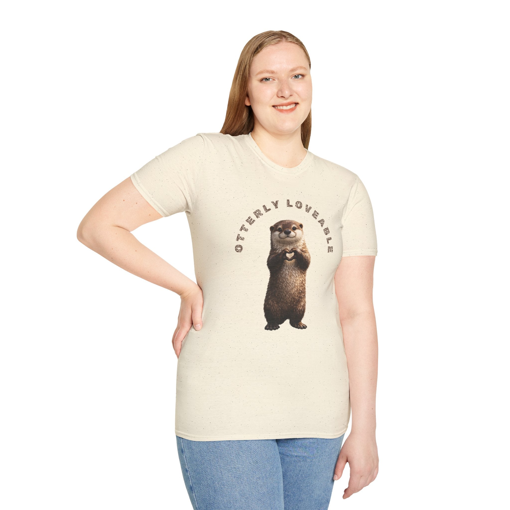 Otterly Loveable Otter Graphic Tee