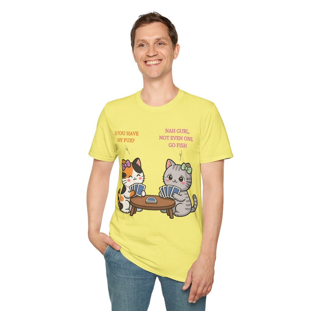 No Fux Go Fish Graphic Tee