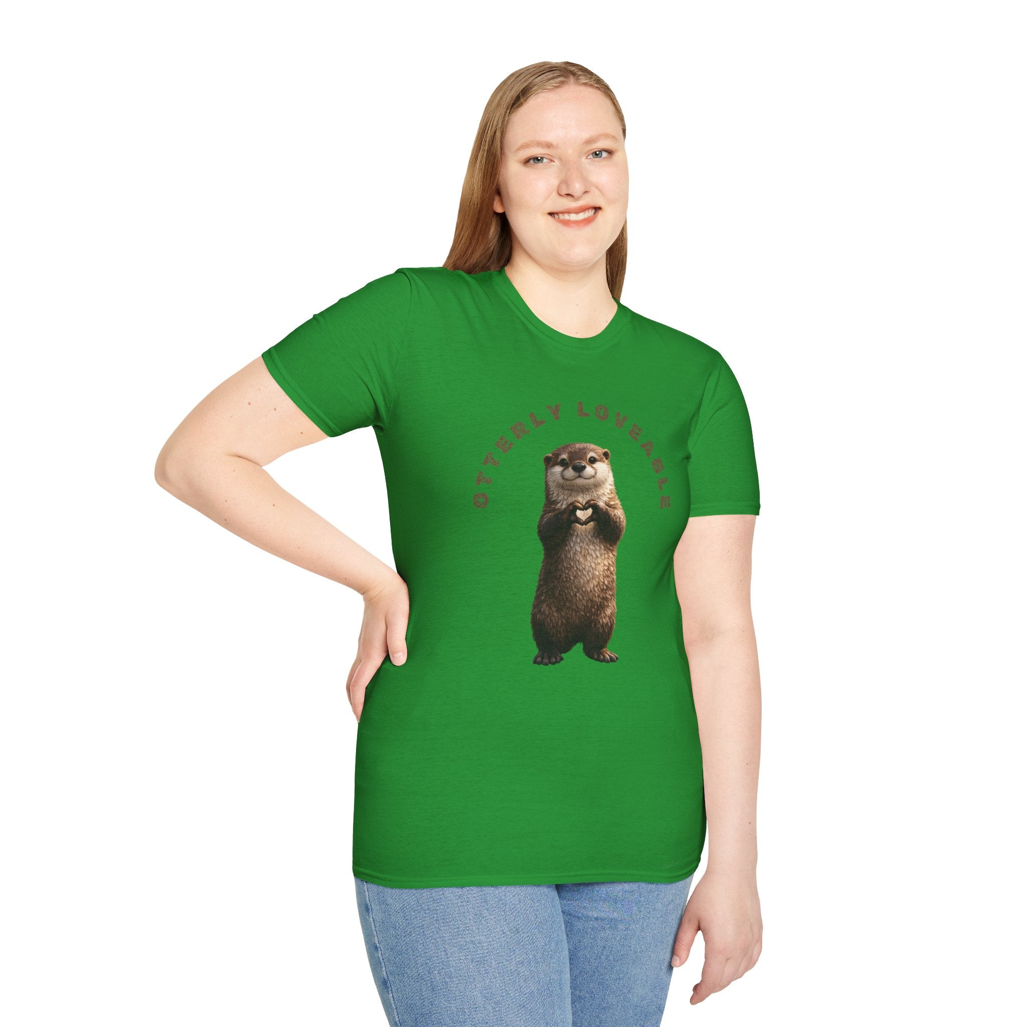 Otterly Loveable Otter Graphic Tee