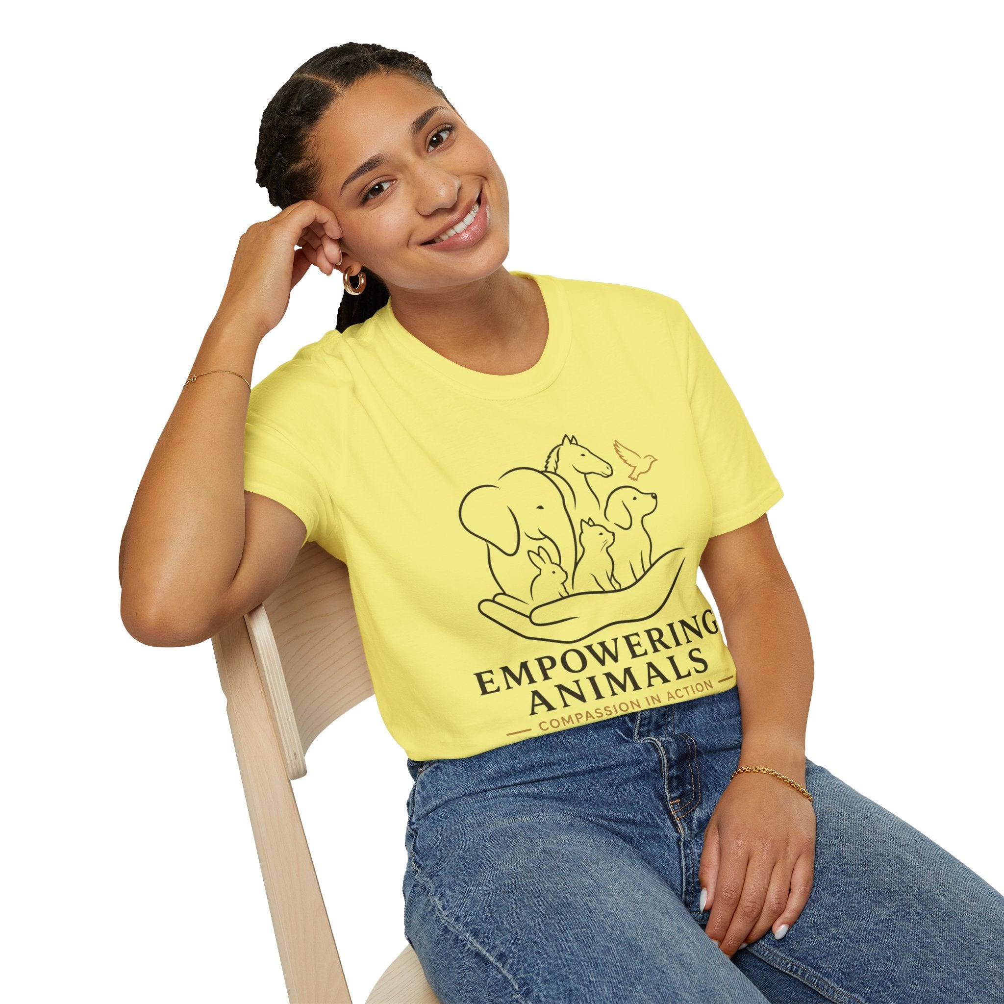Empowering Animals Brand Graphic Tee