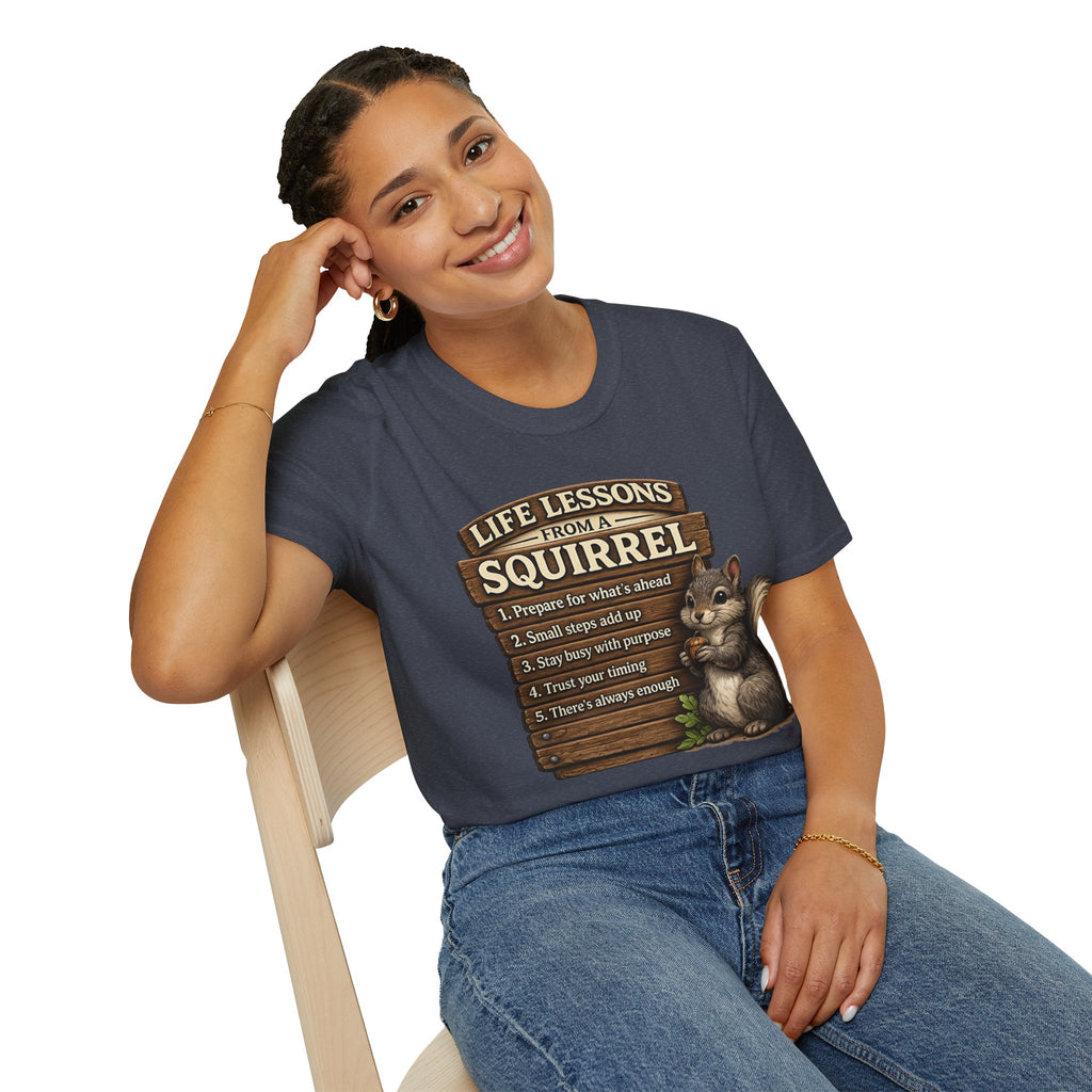 Squirrel Life Lessons T-Shirt
