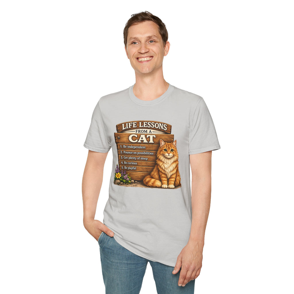 Life Lessons From a Cat T-Shirt