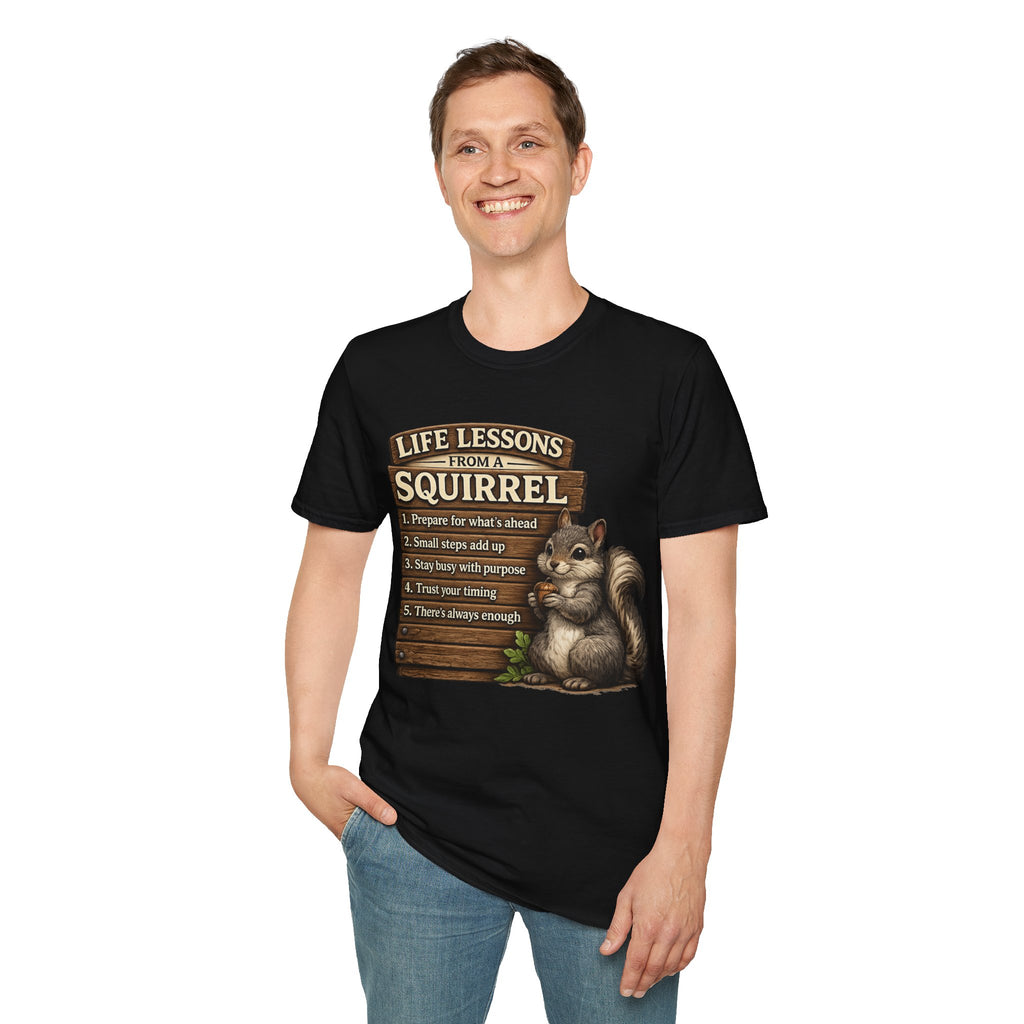 Squirrel Life Lessons T-Shirt