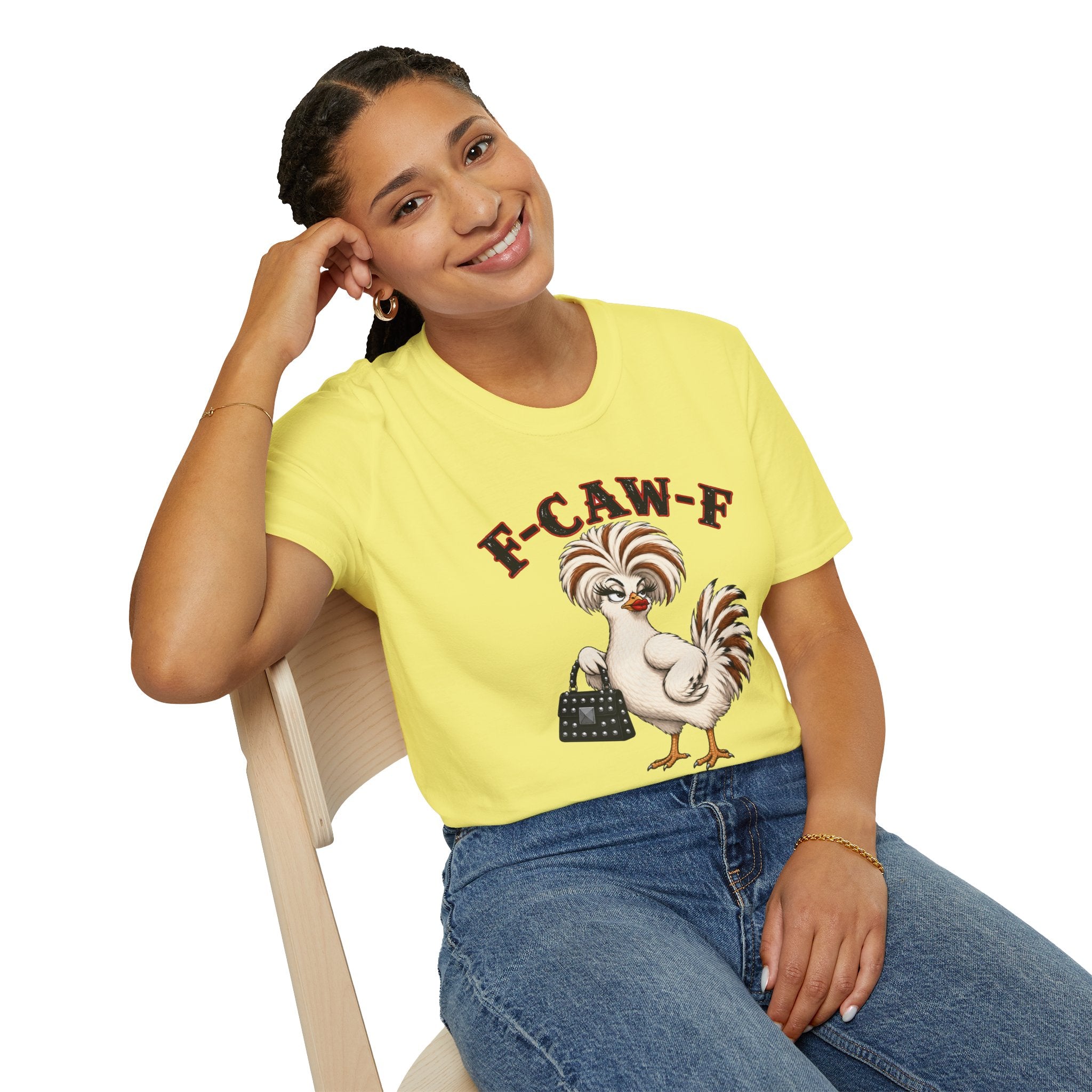 F-CAW-F Chicken Graphic T-Shirt
