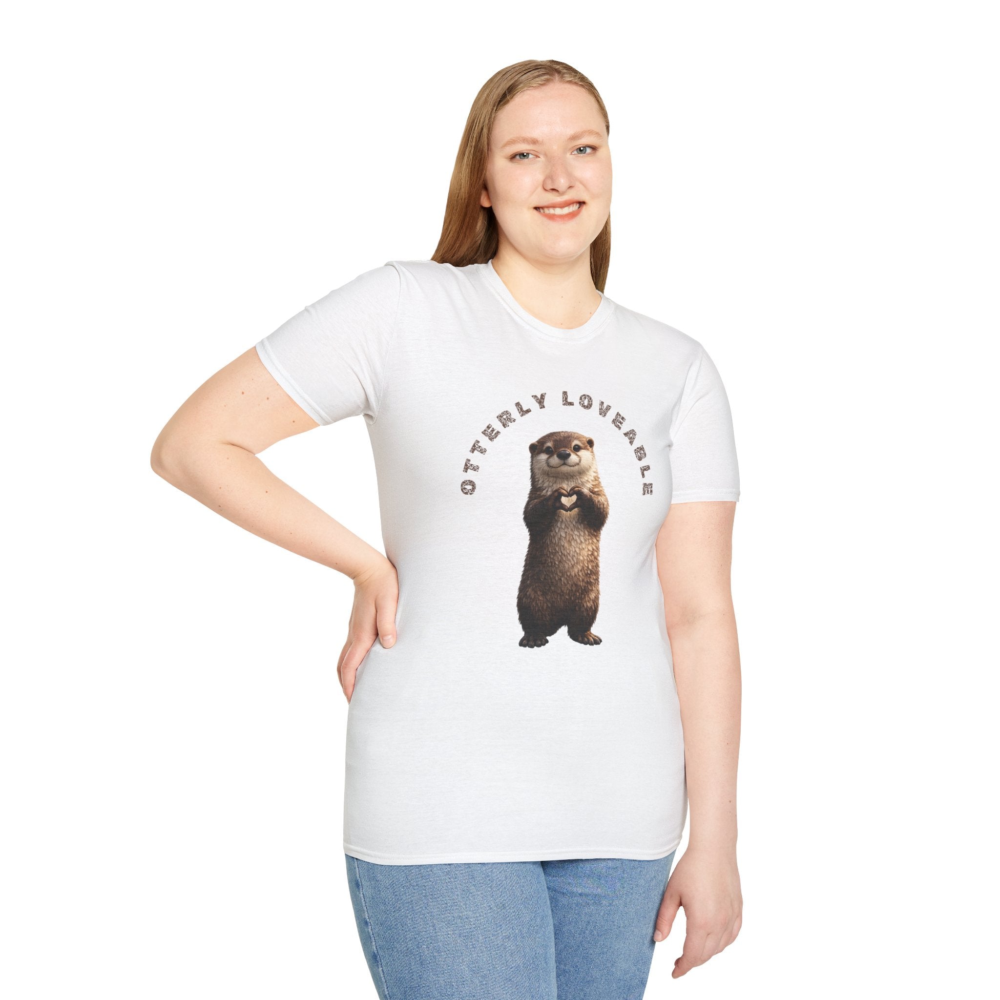 Otterly Loveable Otter Graphic Tee