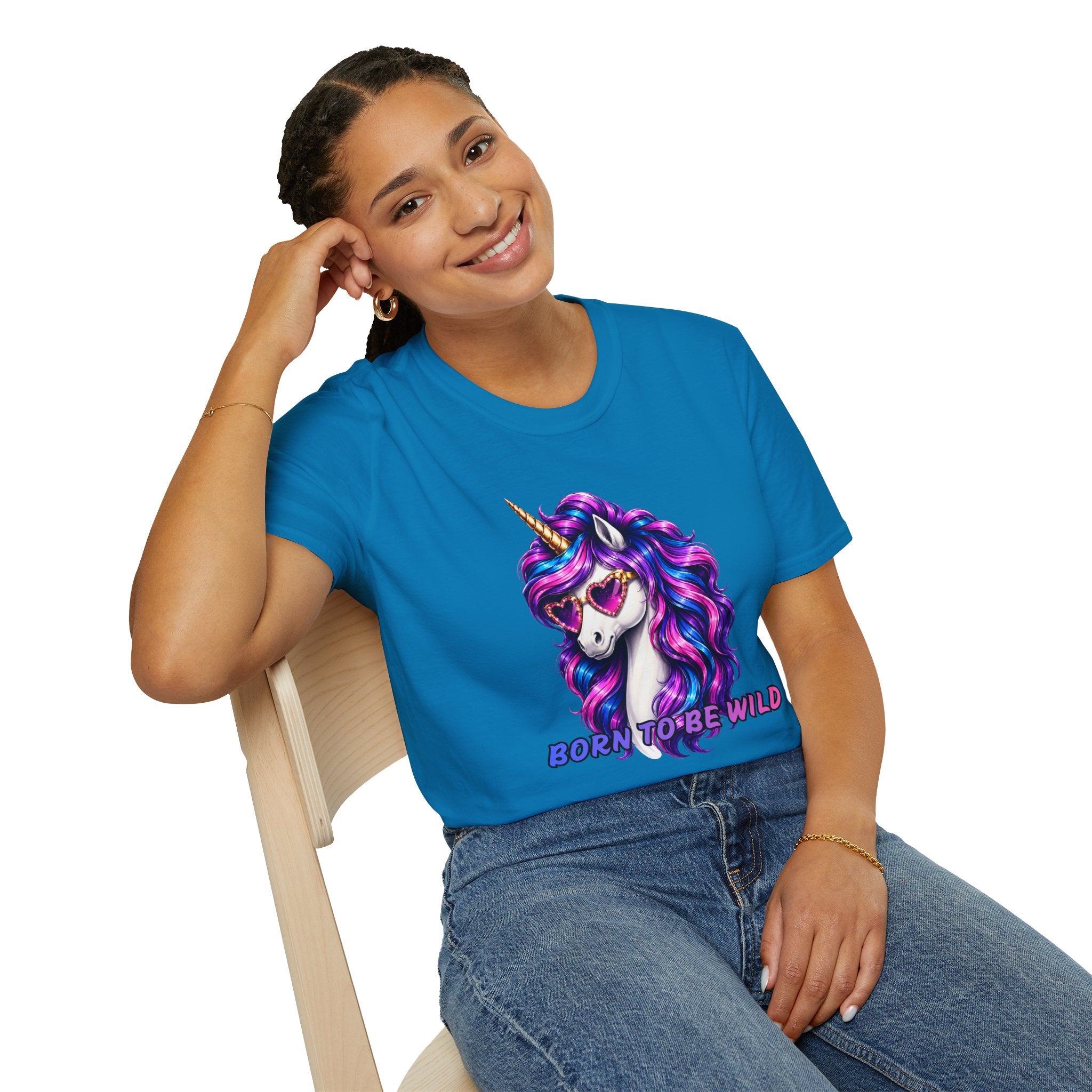 Born To Be Wild Unicorn Graphic Tee