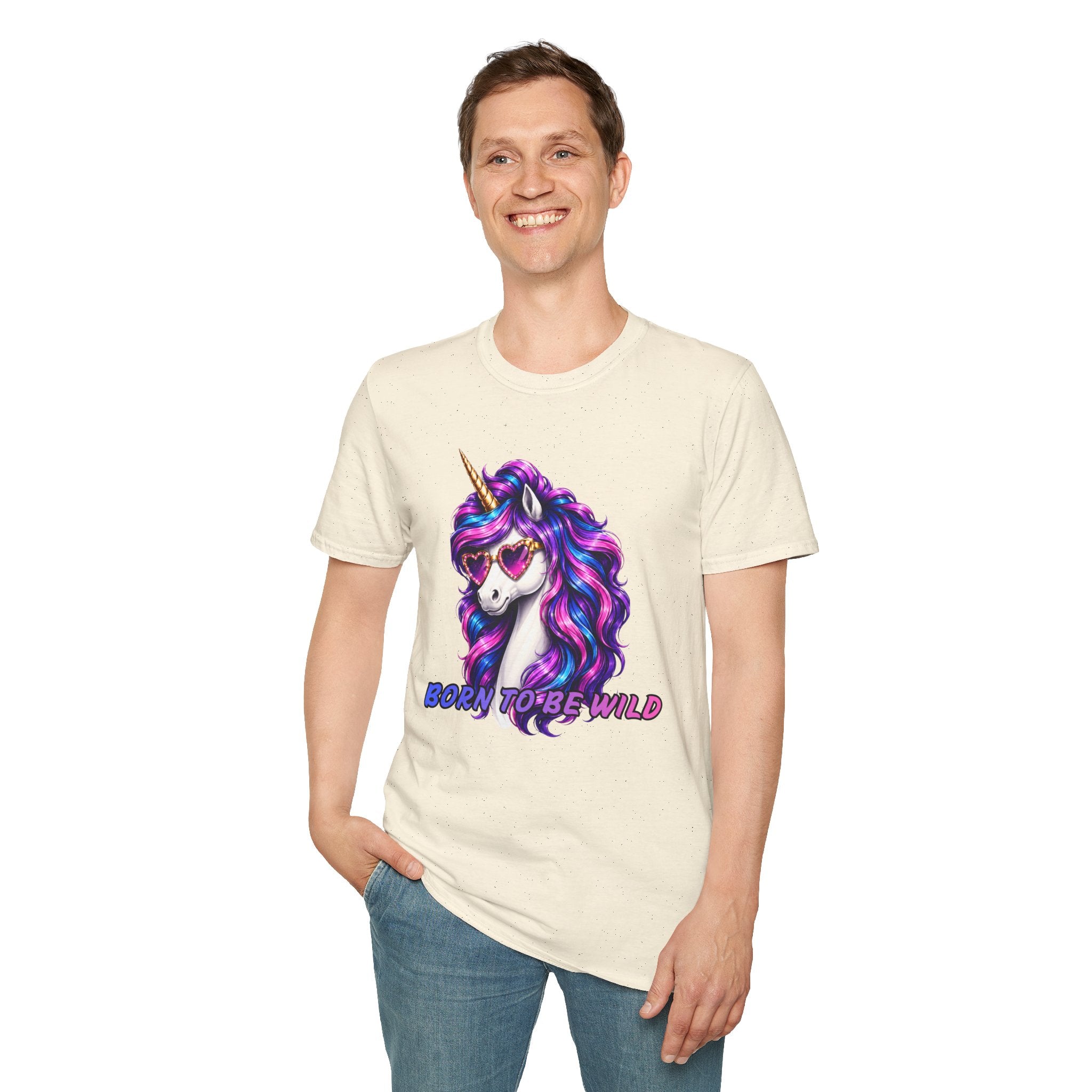 Born To Be Wild Unicorn Graphic Tee