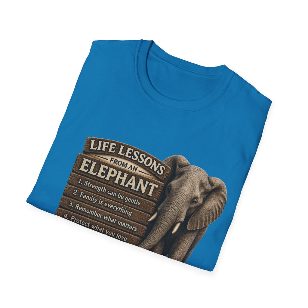 Elephant Life Lessons Wildlife Tee
