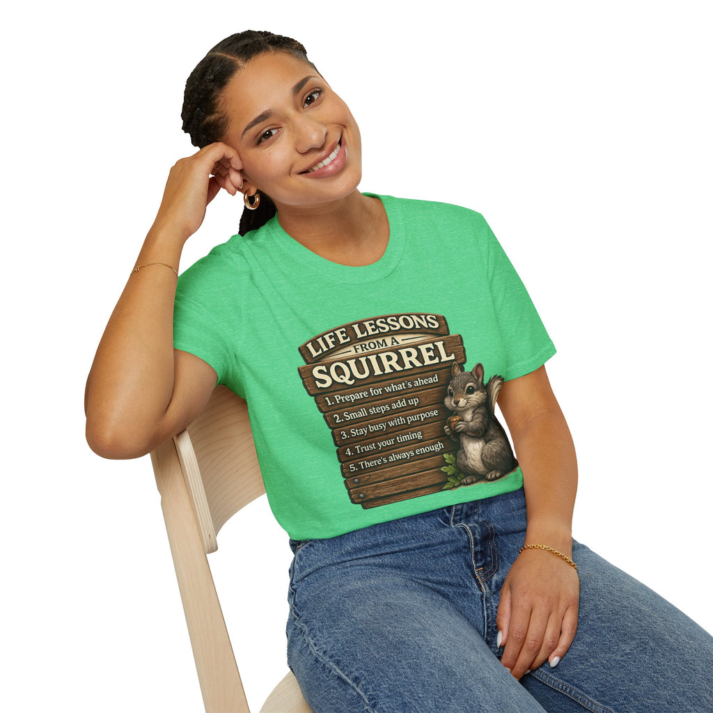 Squirrel Life Lessons T-Shirt