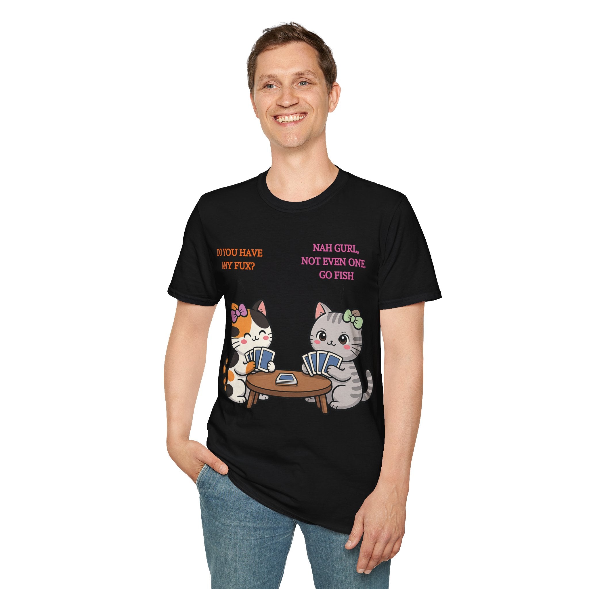 No Fux Go Fish Graphic Tee