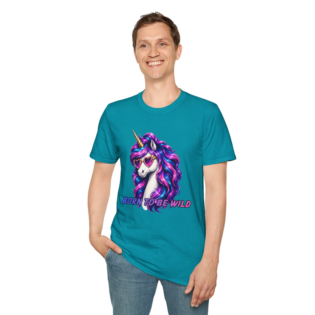 Born To Be Wild Unicorn Graphic Tee