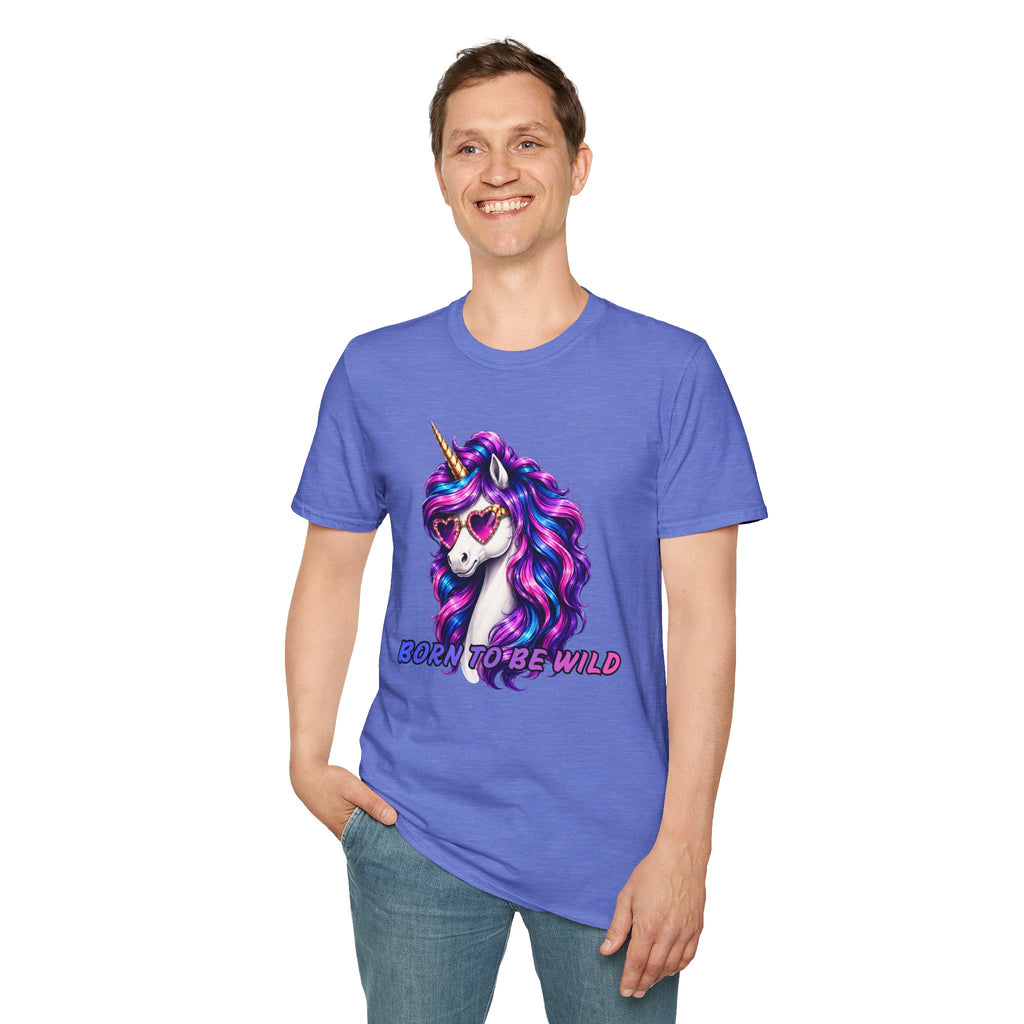 Born To Be Wild Unicorn Graphic Tee