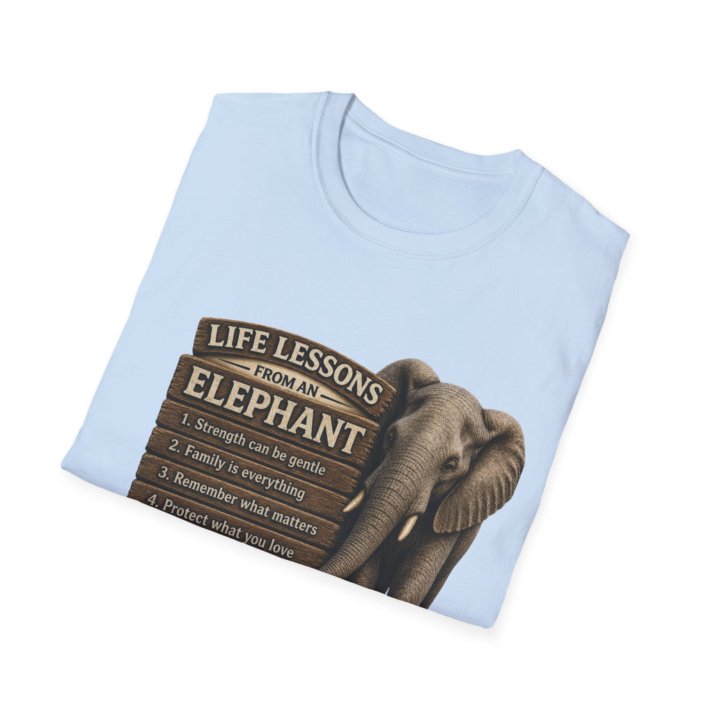 Elephant Life Lessons Wildlife Tee