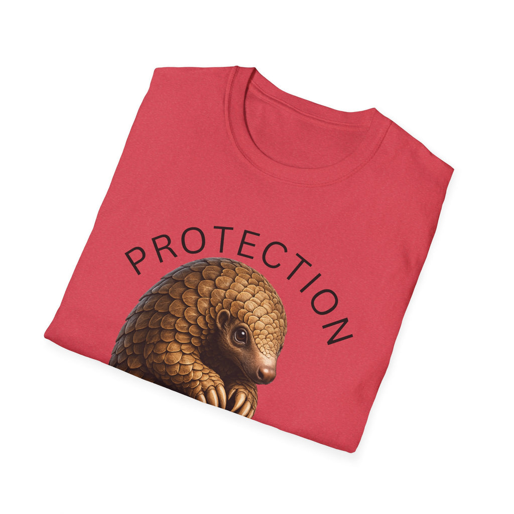 Protection Over Profit T-Shirt — Wildlife Conservation Pangolin Tee