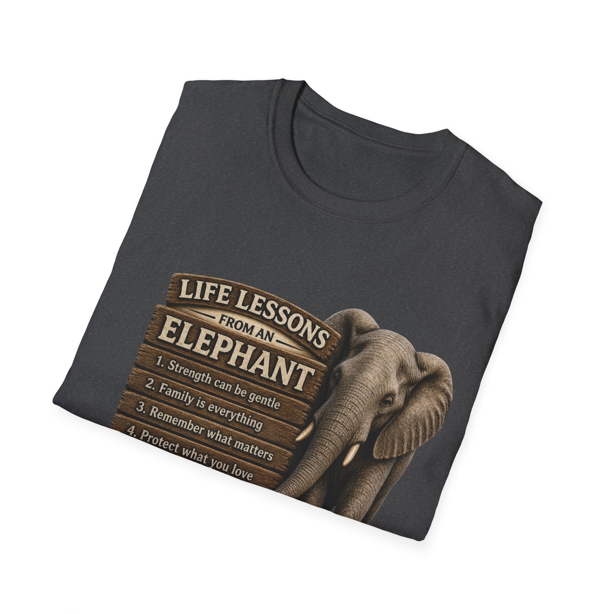 Elephant Life Lessons Wildlife Tee