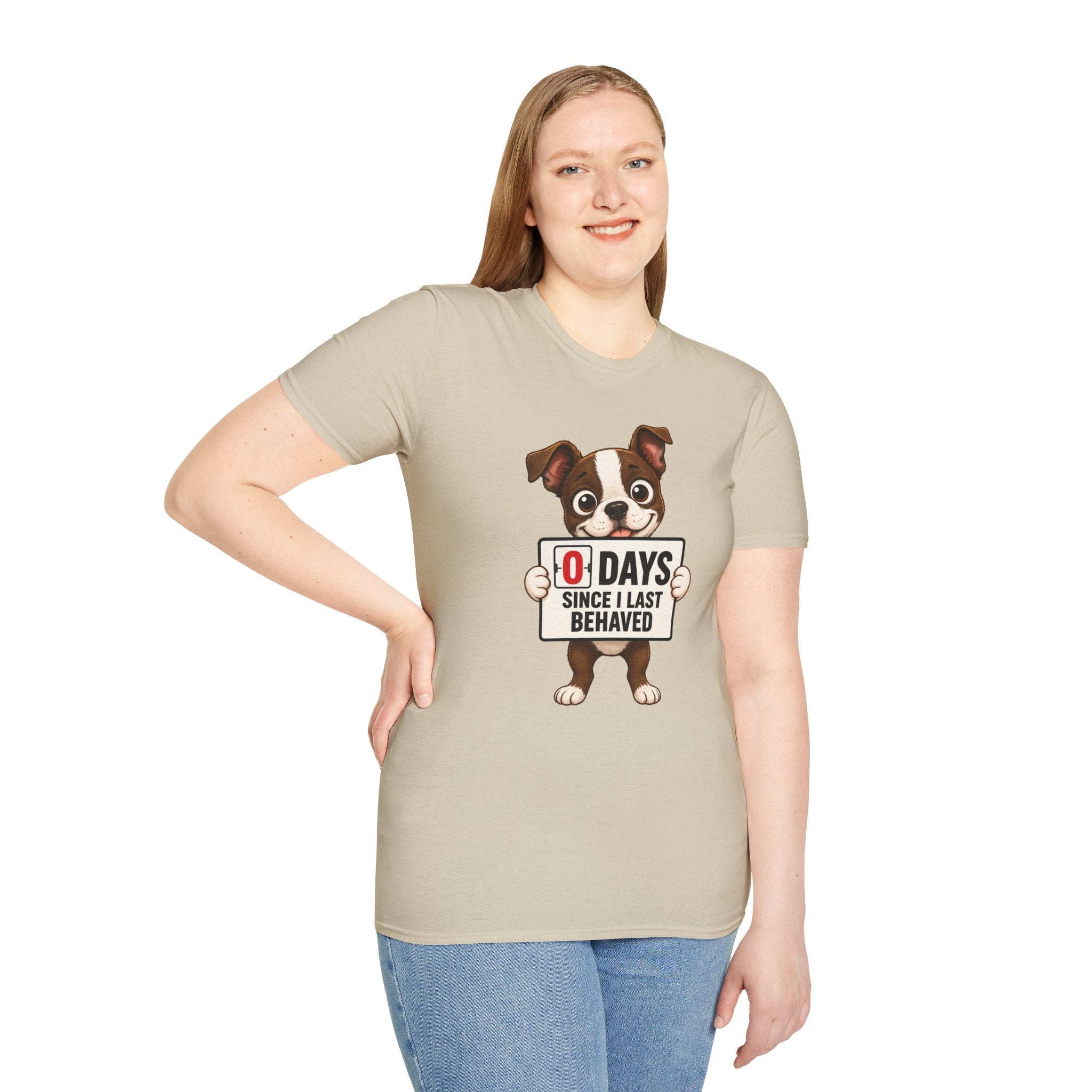 "0 Days Since I Last Behaved" T-Shirt
