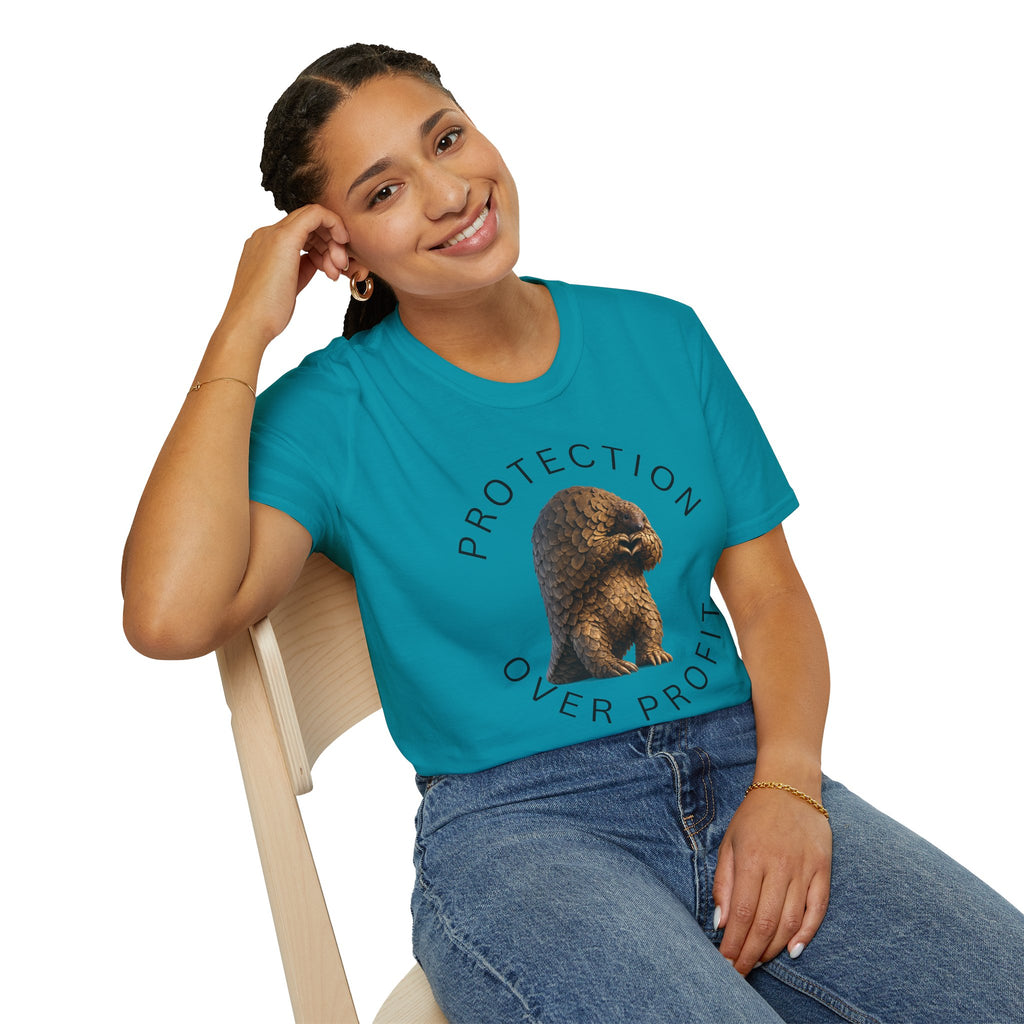 Pangolin Protection Over Profit T-Shirt
