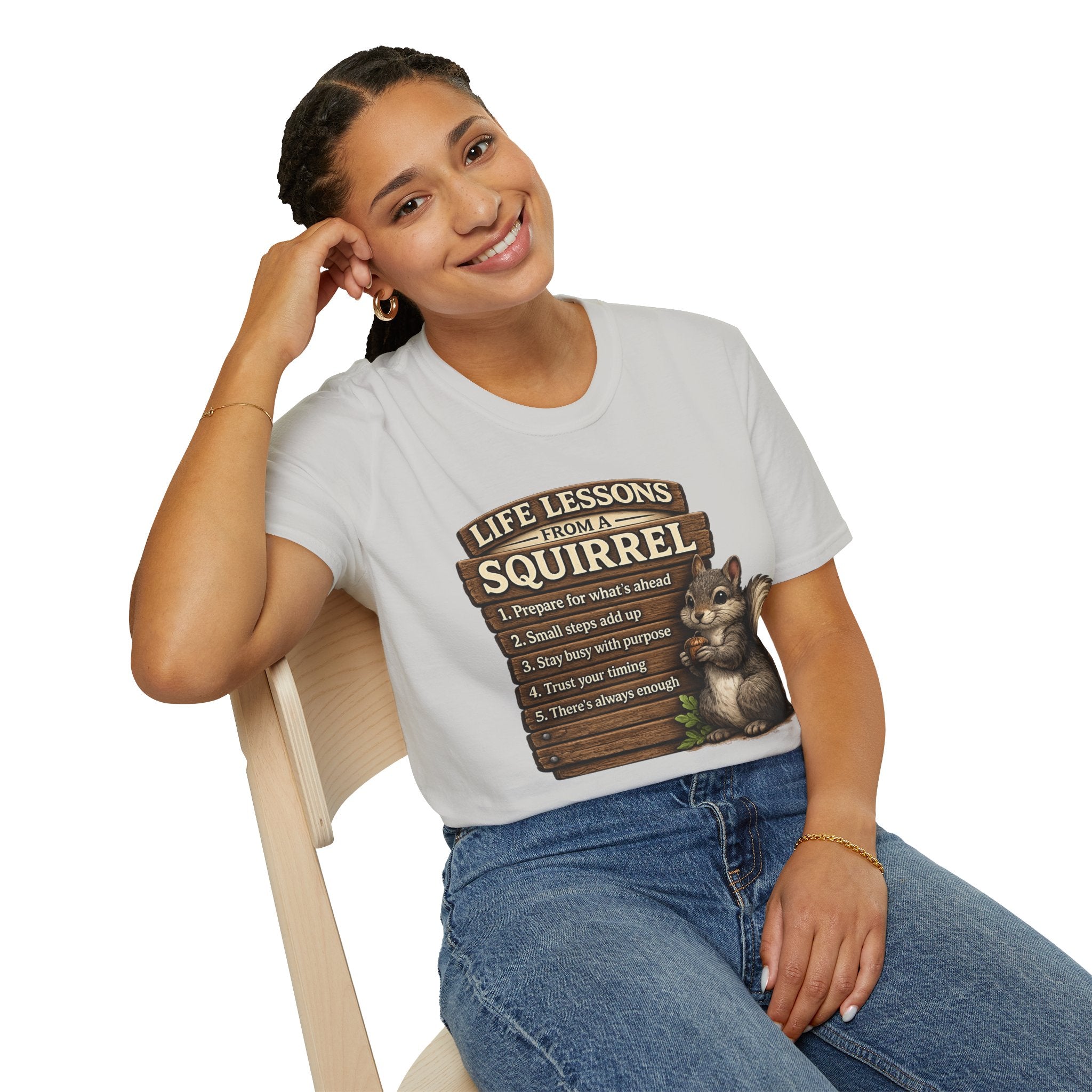 Squirrel Life Lessons T-Shirt