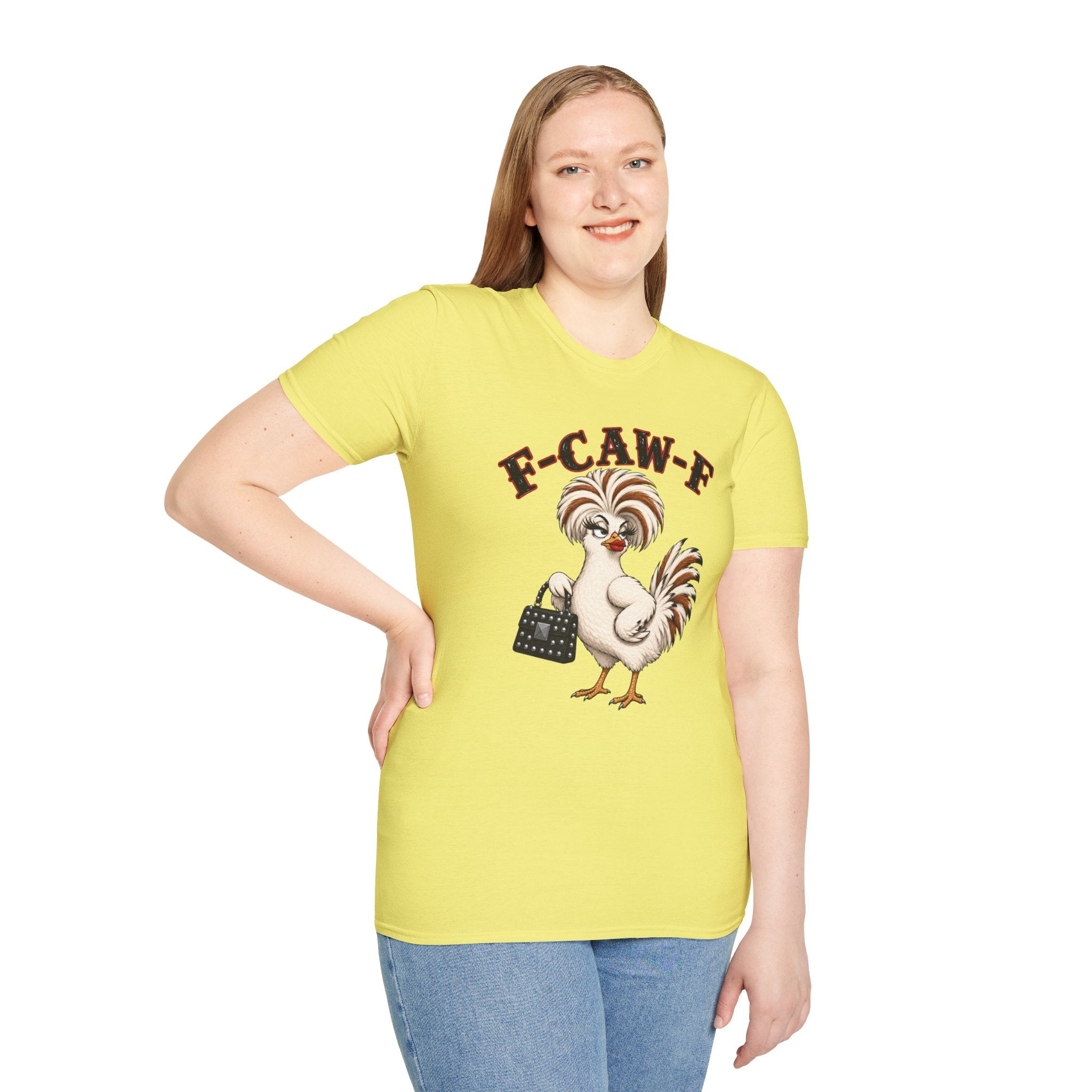 F-CAW-F Chicken Graphic T-Shirt