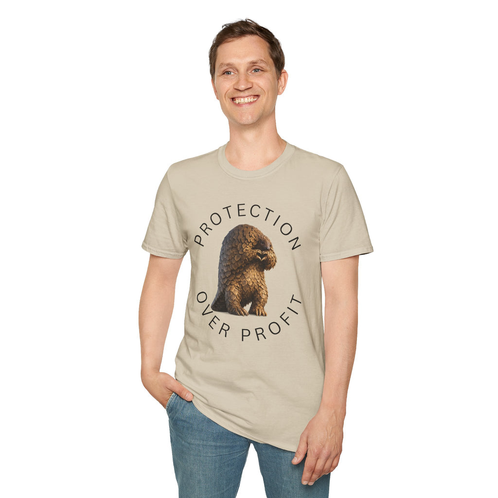 Pangolin Protection Over Profit T-Shirt