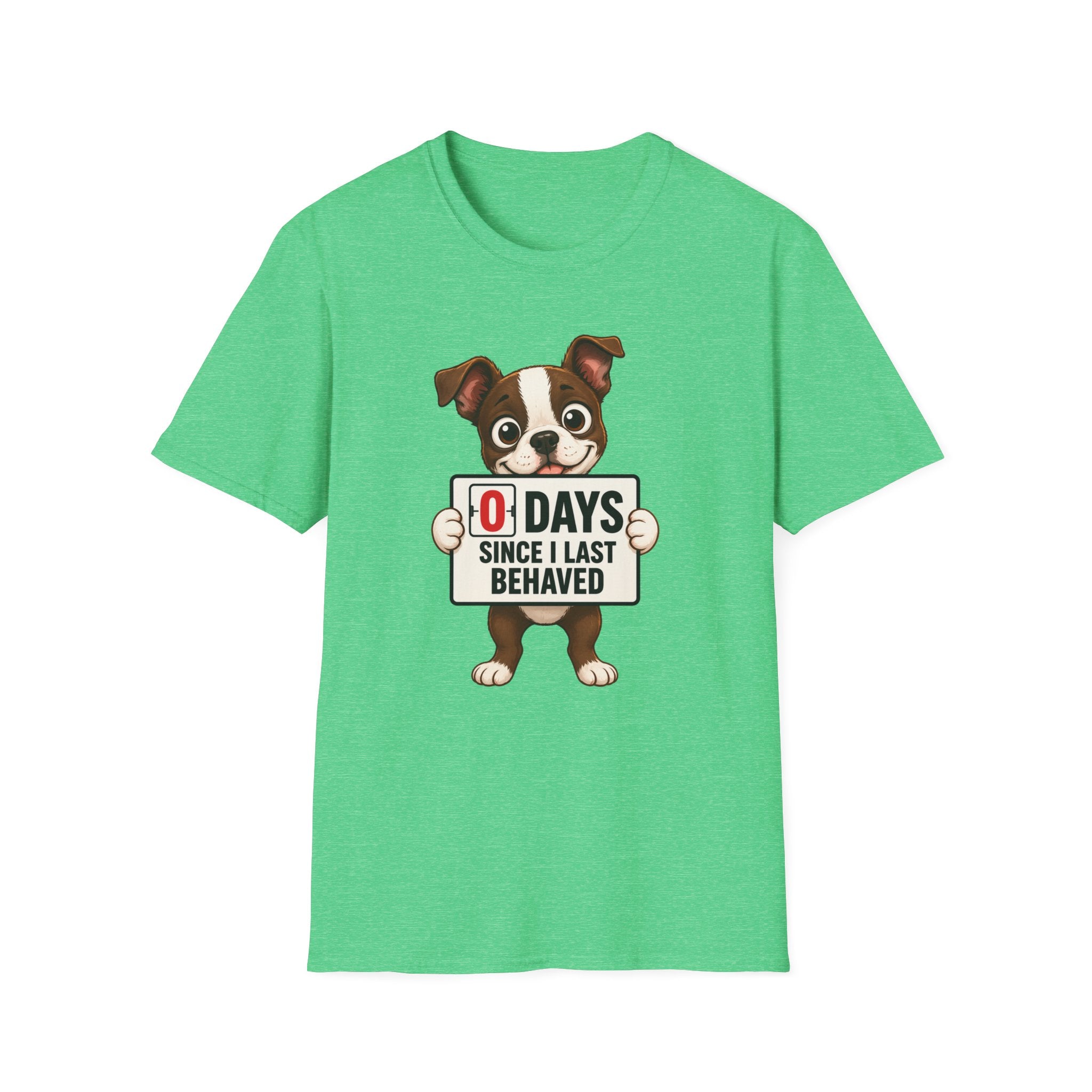 "0 Days Since I Last Behaved" T-Shirt