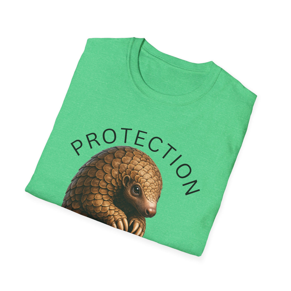 Protection Over Profit T-Shirt — Wildlife Conservation Pangolin Tee