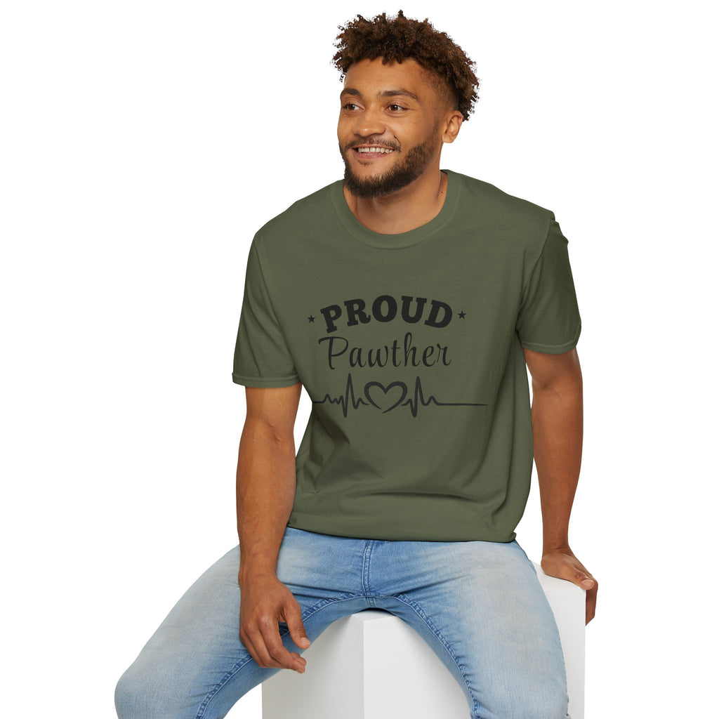 Proud Pawther Pet Dad T-Shirt