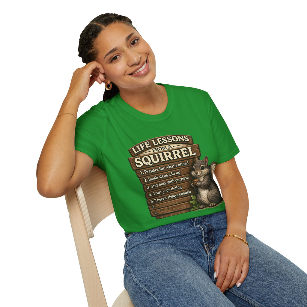Squirrel Life Lessons T-Shirt