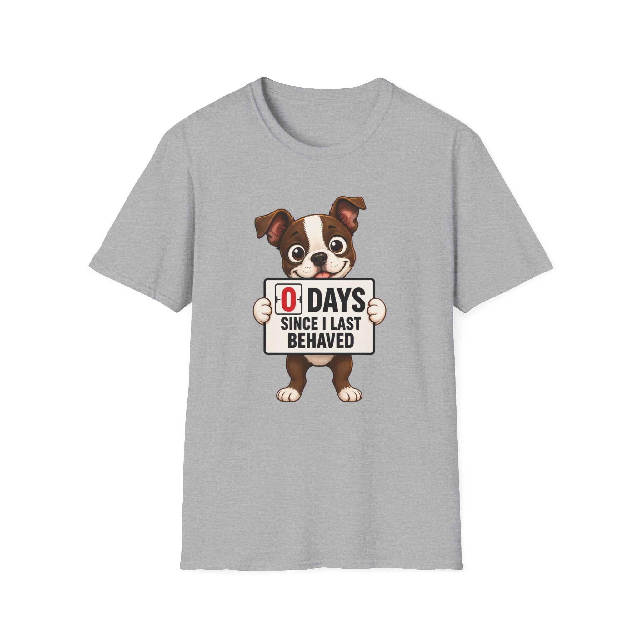 "0 Days Since I Last Behaved" T-Shirt