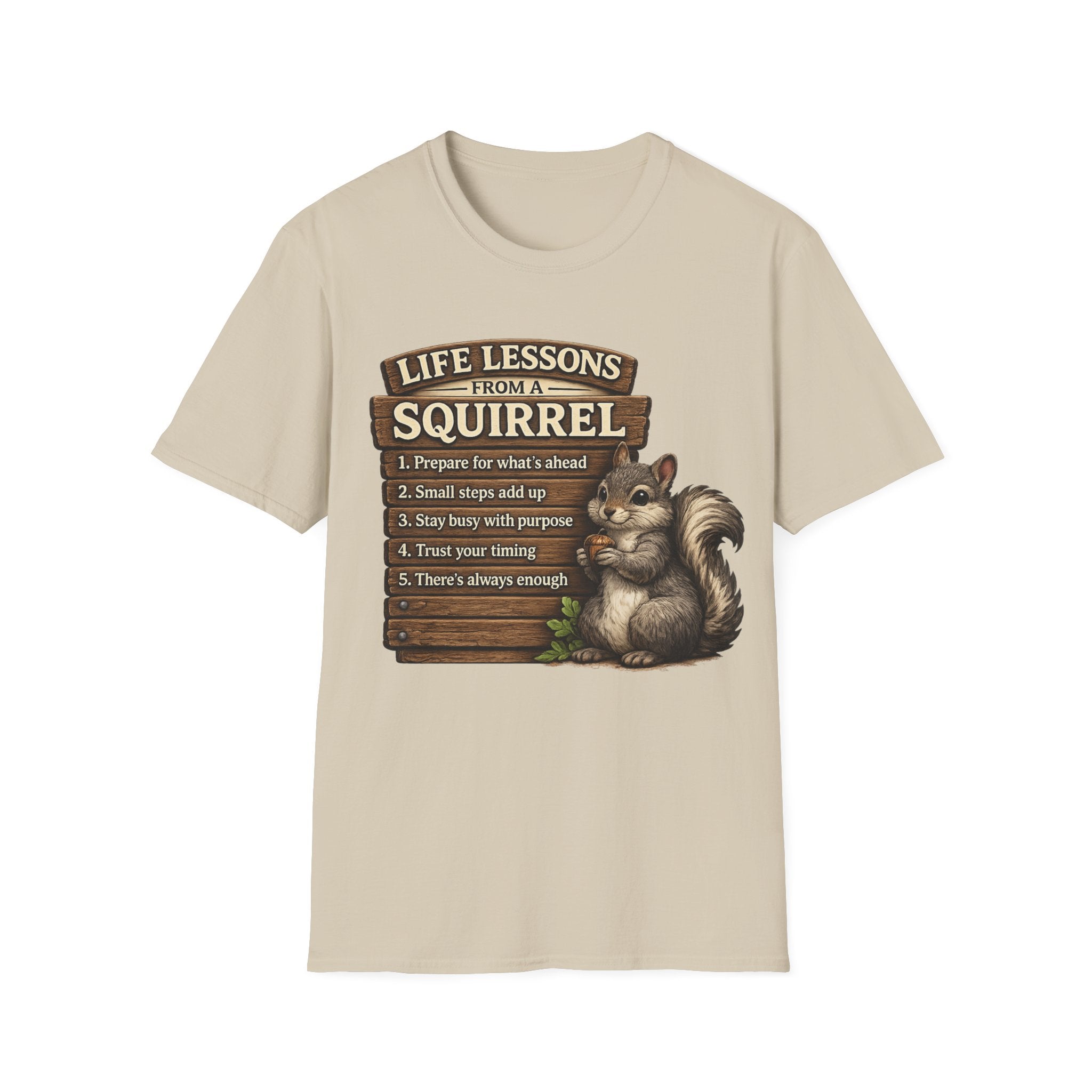 Squirrel Life Lessons T-Shirt