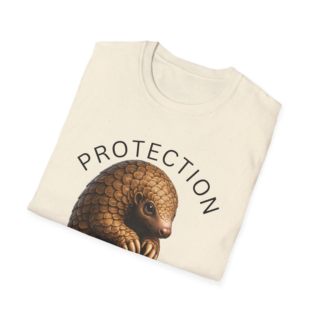 Protection Over Profit T-Shirt — Wildlife Conservation Pangolin Tee