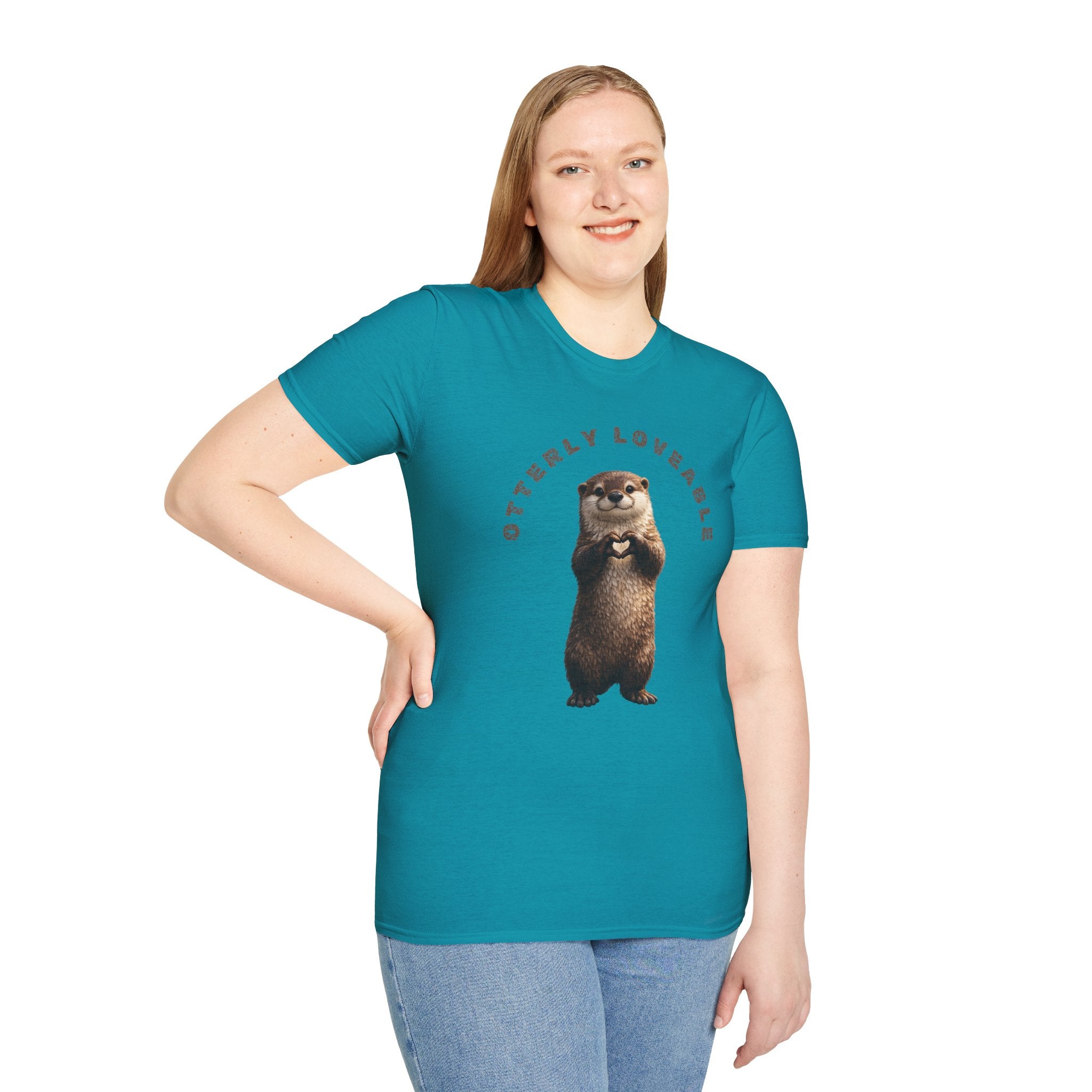 Otterly Loveable Otter Graphic Tee
